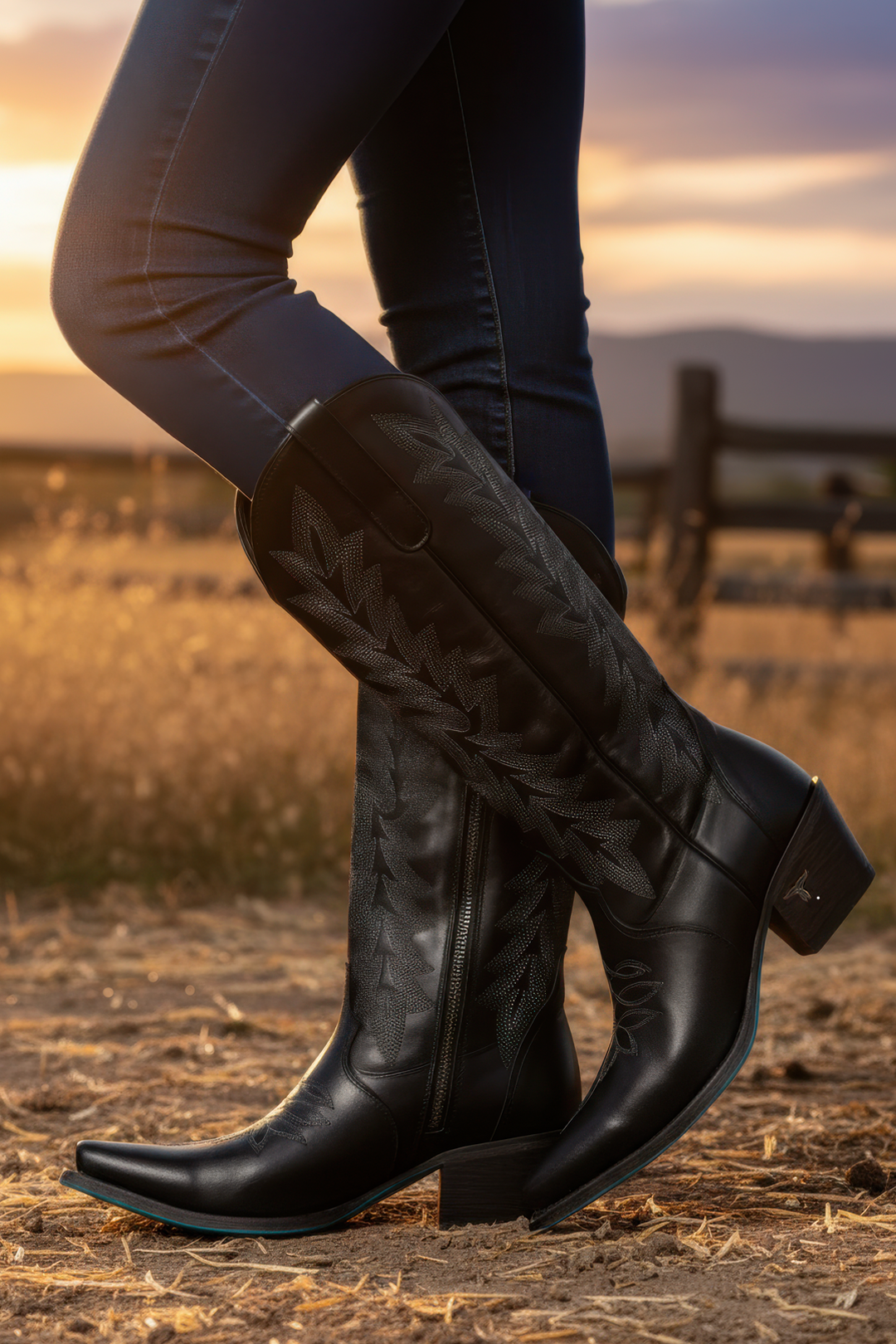 Go West X Lane Gallatin Boot - Jet Black ** Final Sale **