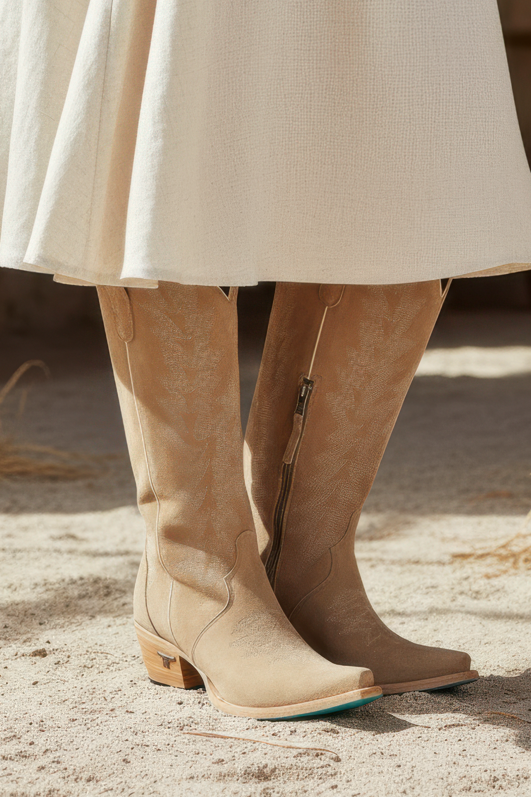 Go West X Lane Gallatin Boot - Latte Suede ** Final Sale **