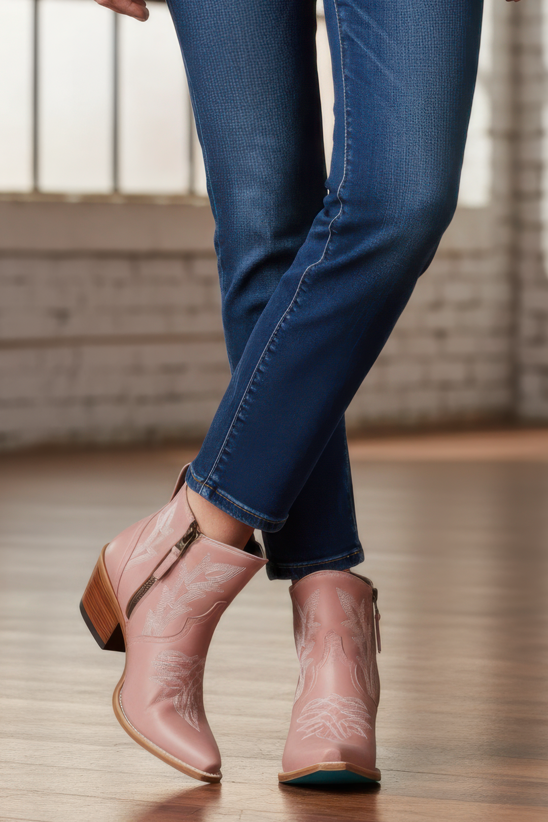 Go West X Lane Gallatin Bootie - Blush ** Final Sale **