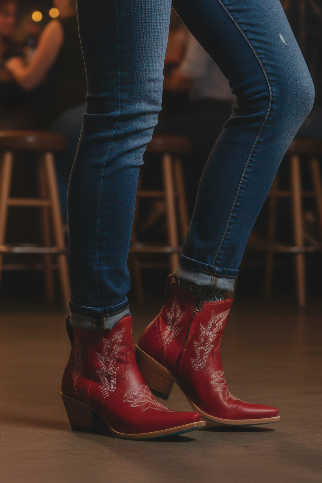 Go West X Lane Gallatin Bootie - Smoldering Ruby ** Final Sale **
