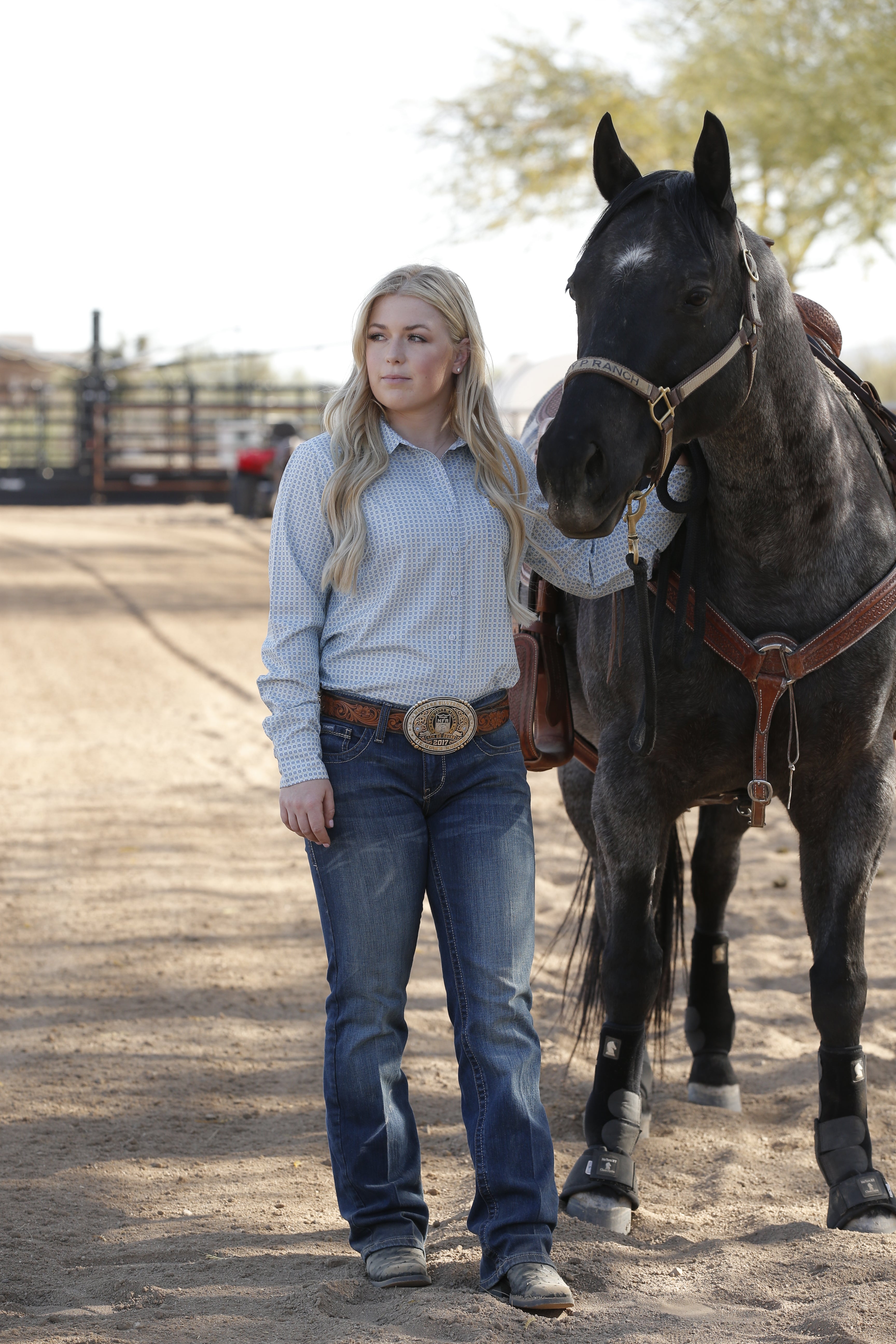Ada jean from Cinch - mid-rise relaxed fit horse riding jean women 2