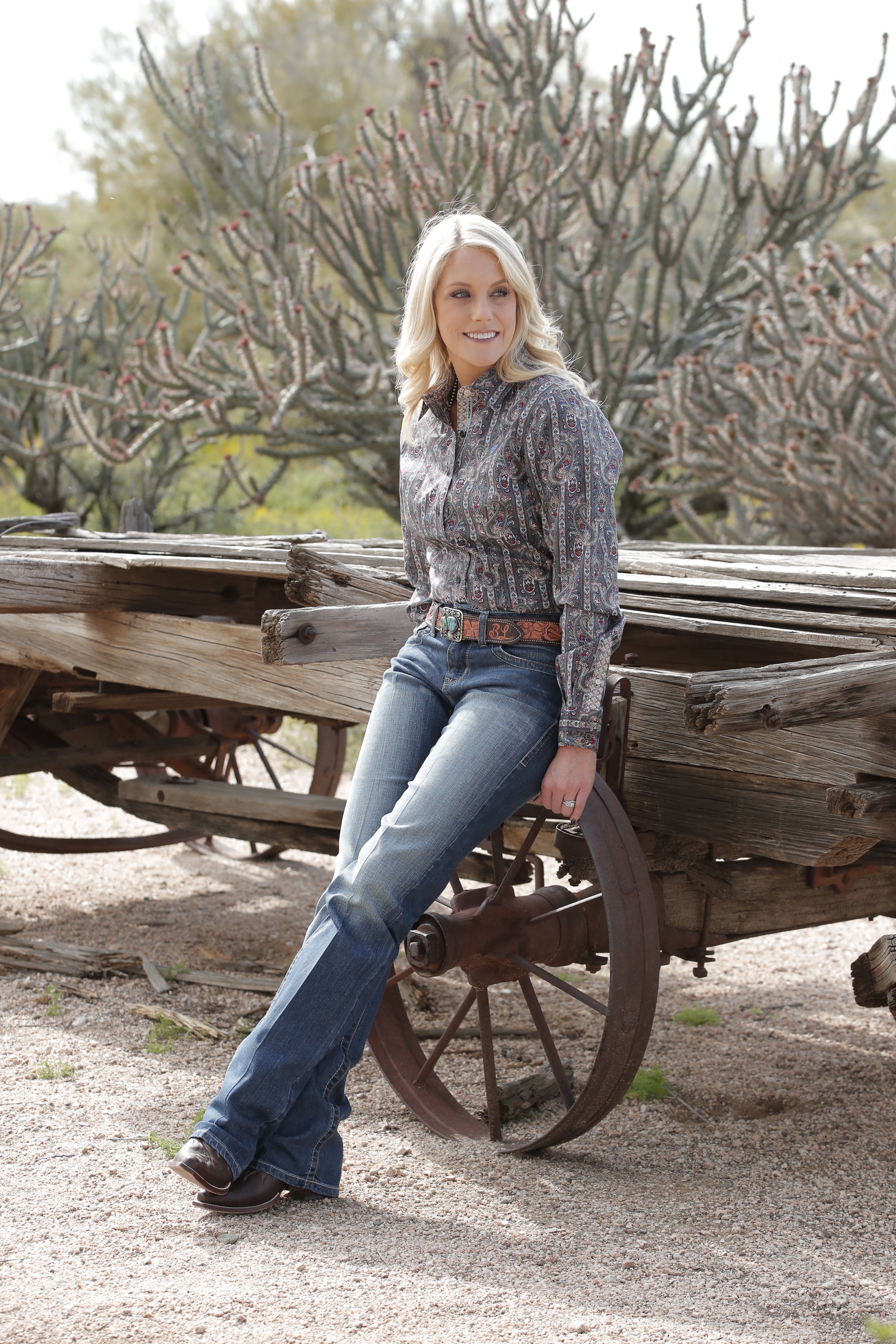Ada jean from Cinch - mid-rise relaxed fit horse riding jean women ranch