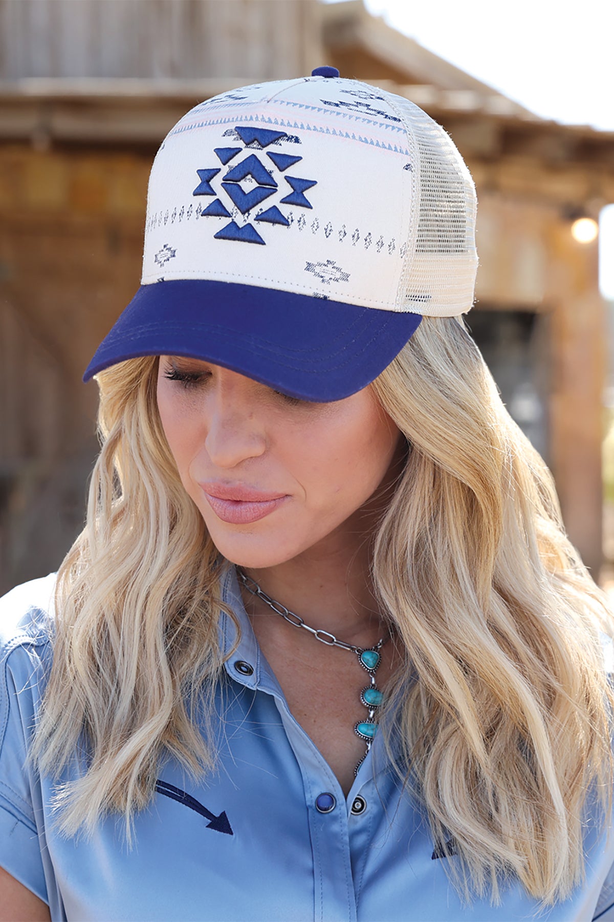 CRUEL WOMENS TRUCKER CAP - WHITE