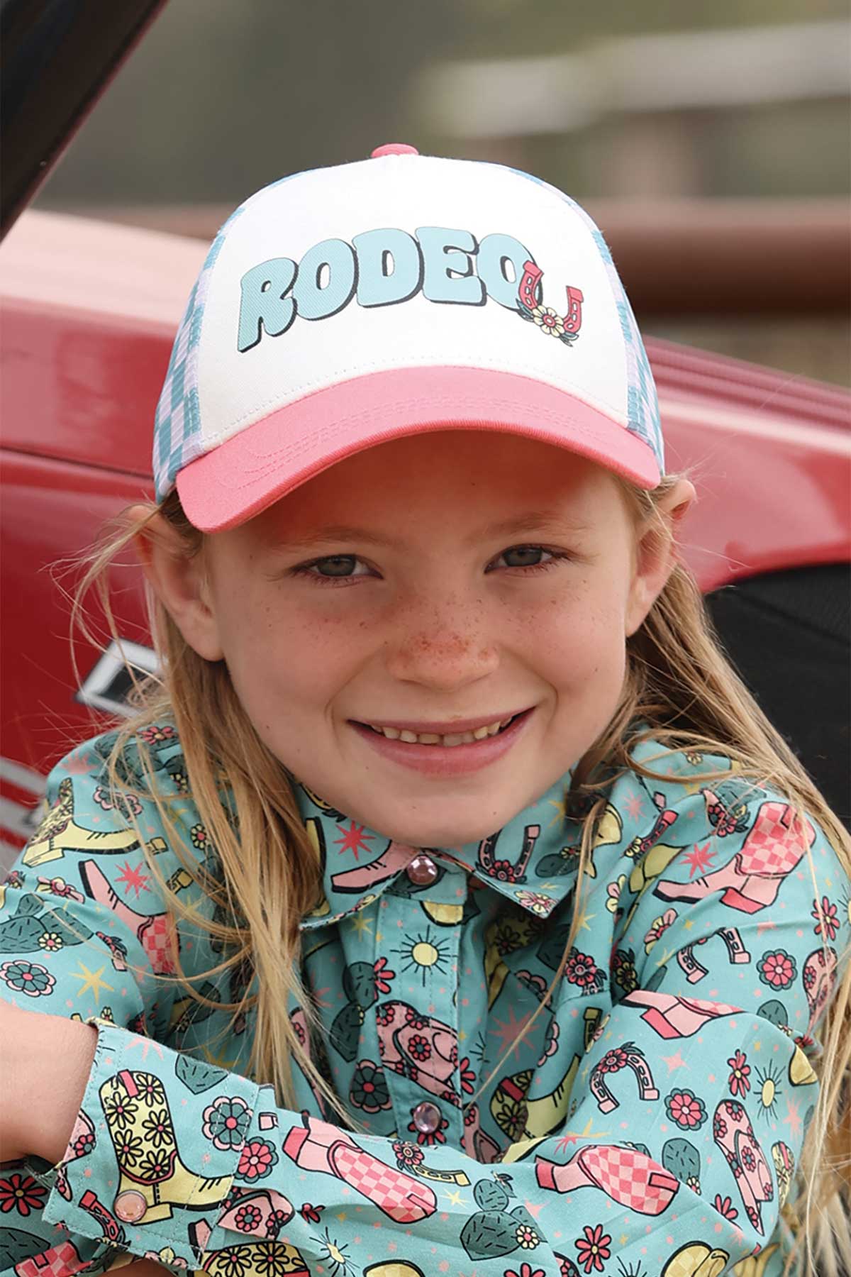 CINCH GIRLS TRUCKER CAP - MULTI