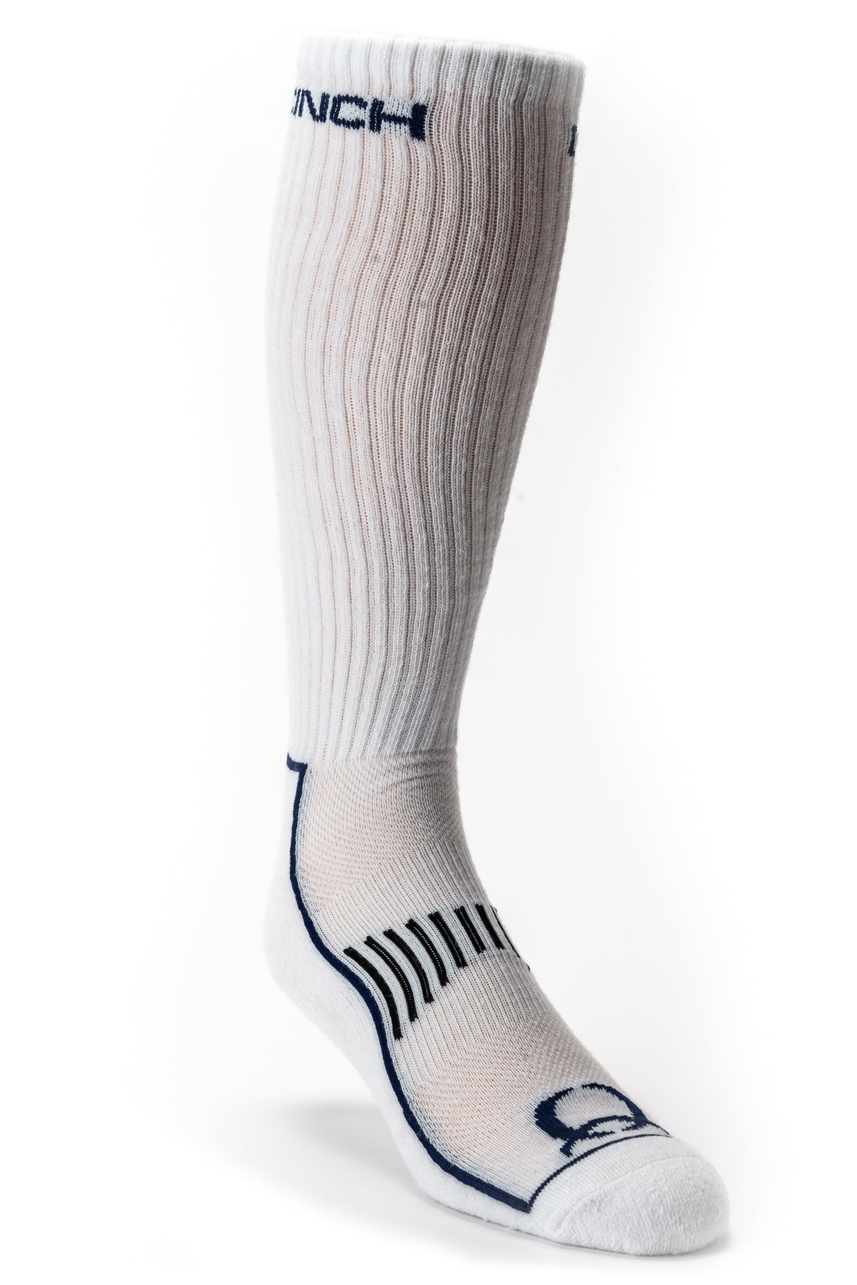 CINCH BOOT SOCKS - WHITE