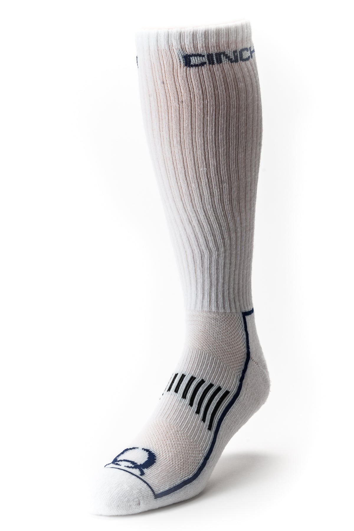 CINCH BOOT SOCKS - White side
