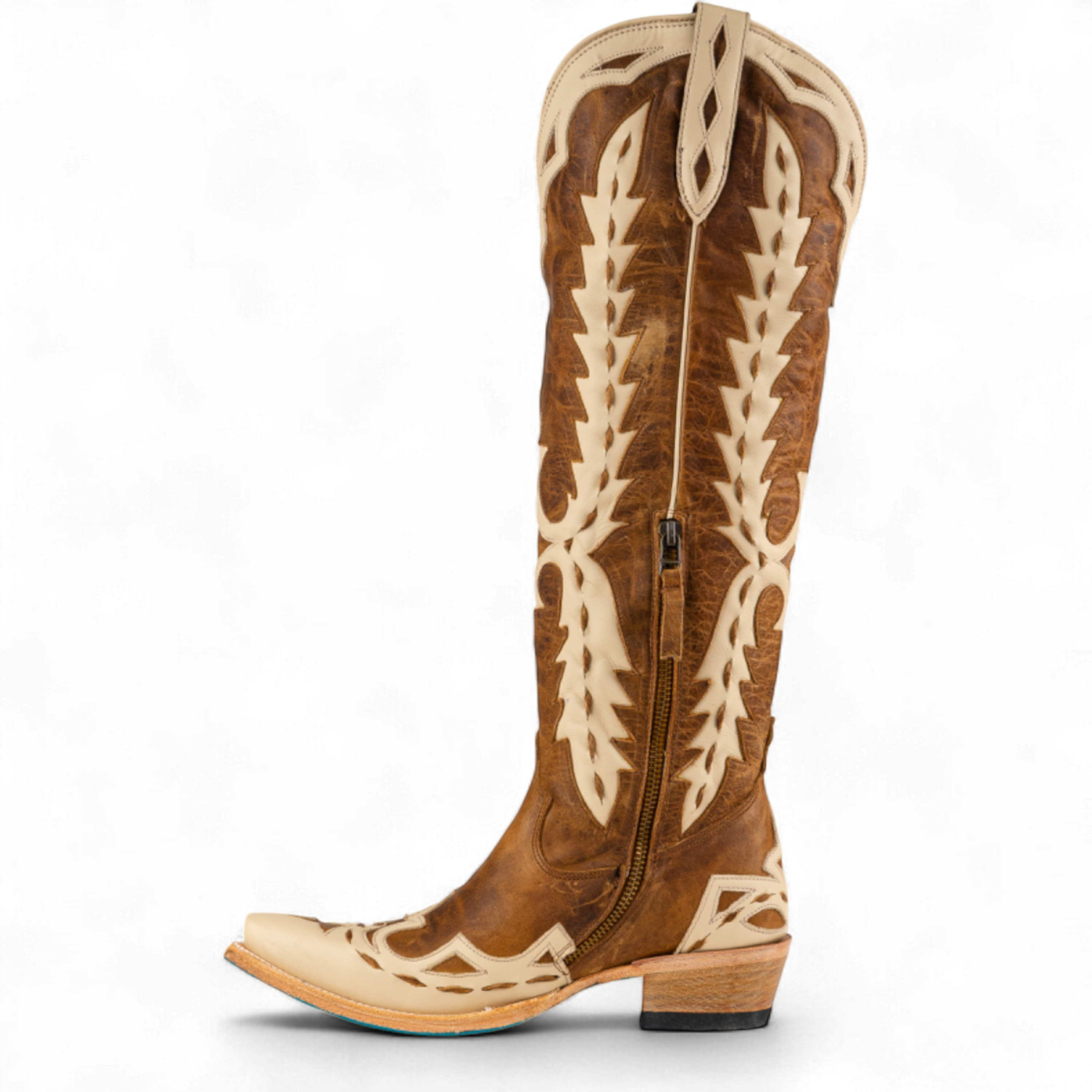 Go West X Lane Chase the Wind Knee High - Desert Clay