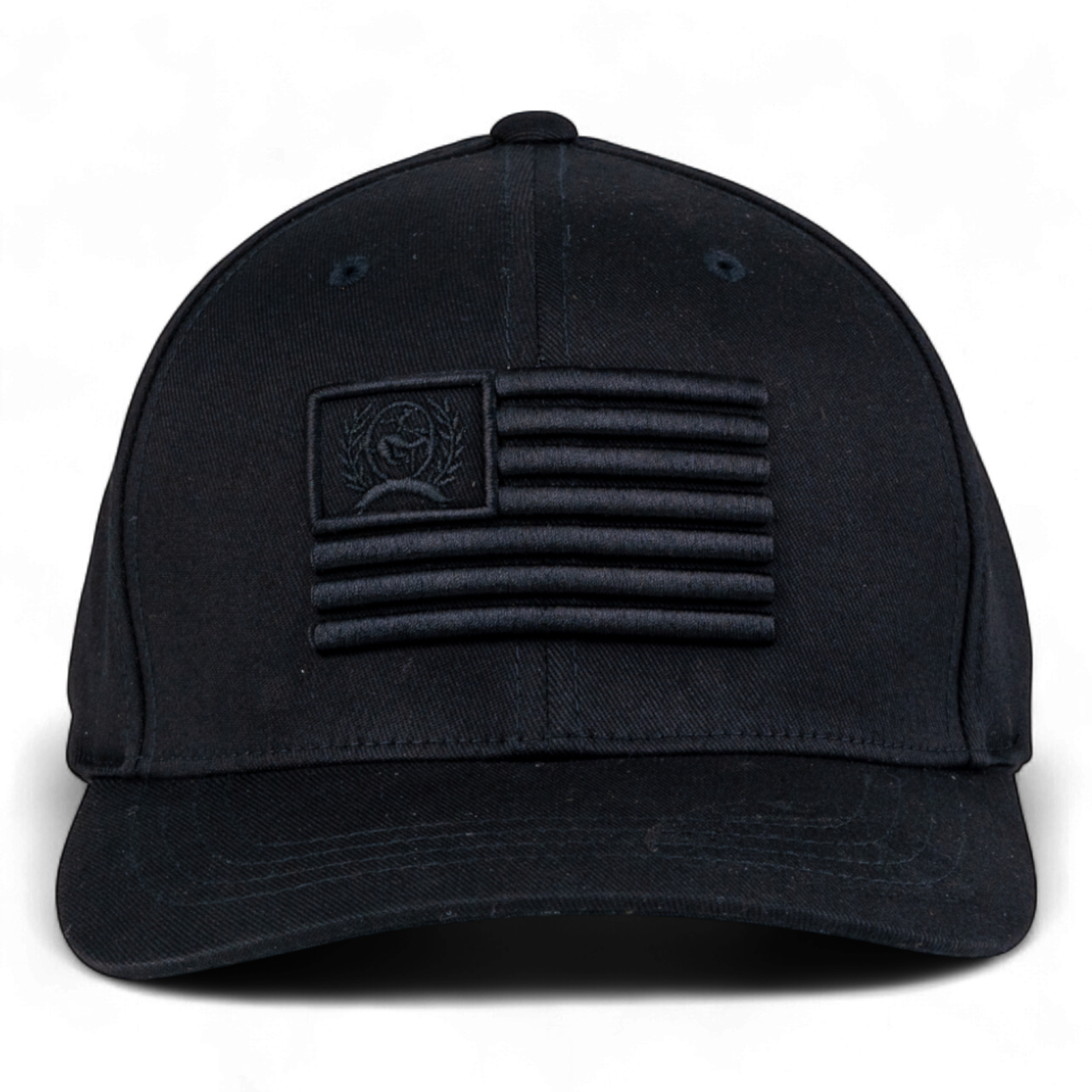 CINCH USA FITTED FLEXFIT CAP - BLACK
