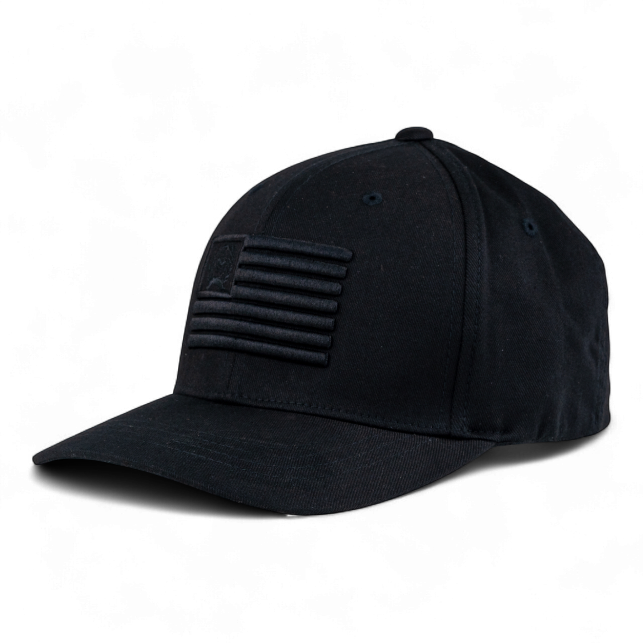 CINCH USA FITTED FLEXFIT CAP - BLACK