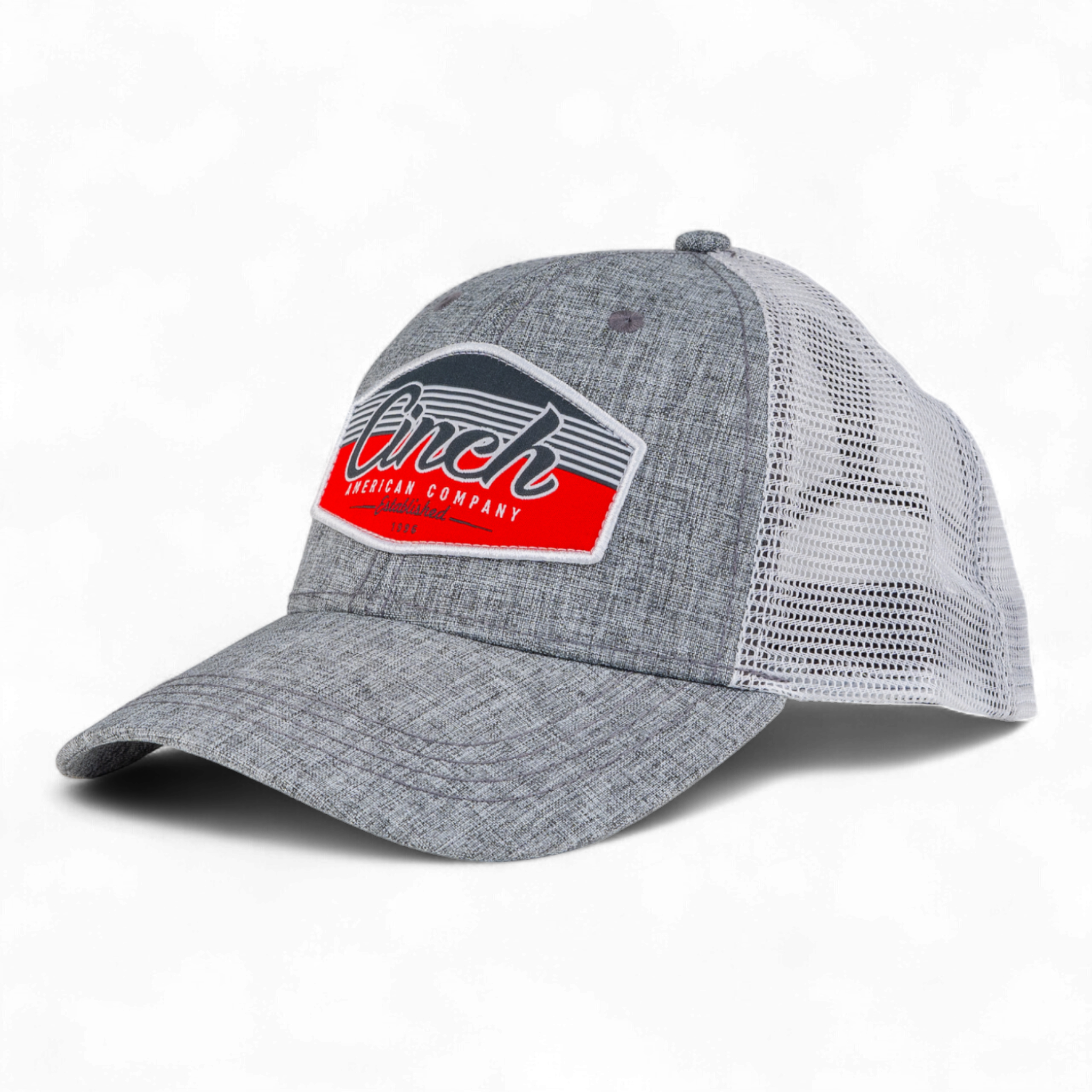 CINCH LOGO TRUCKER CAP - GRAY