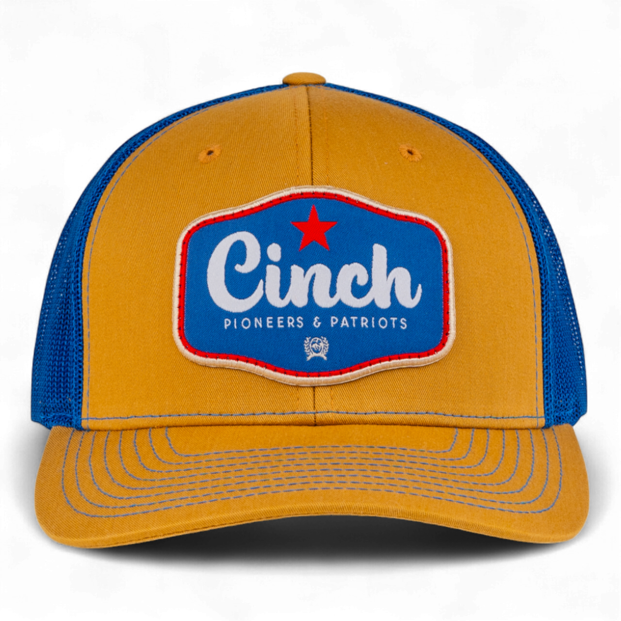 CINCH PIONEERS TRUCKER CAP - YELLOW