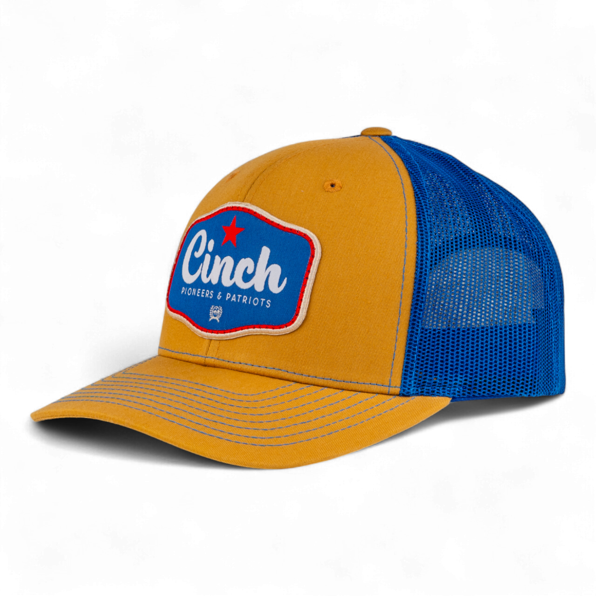 CINCH PIONEERS TRUCKER CAP - YELLOW