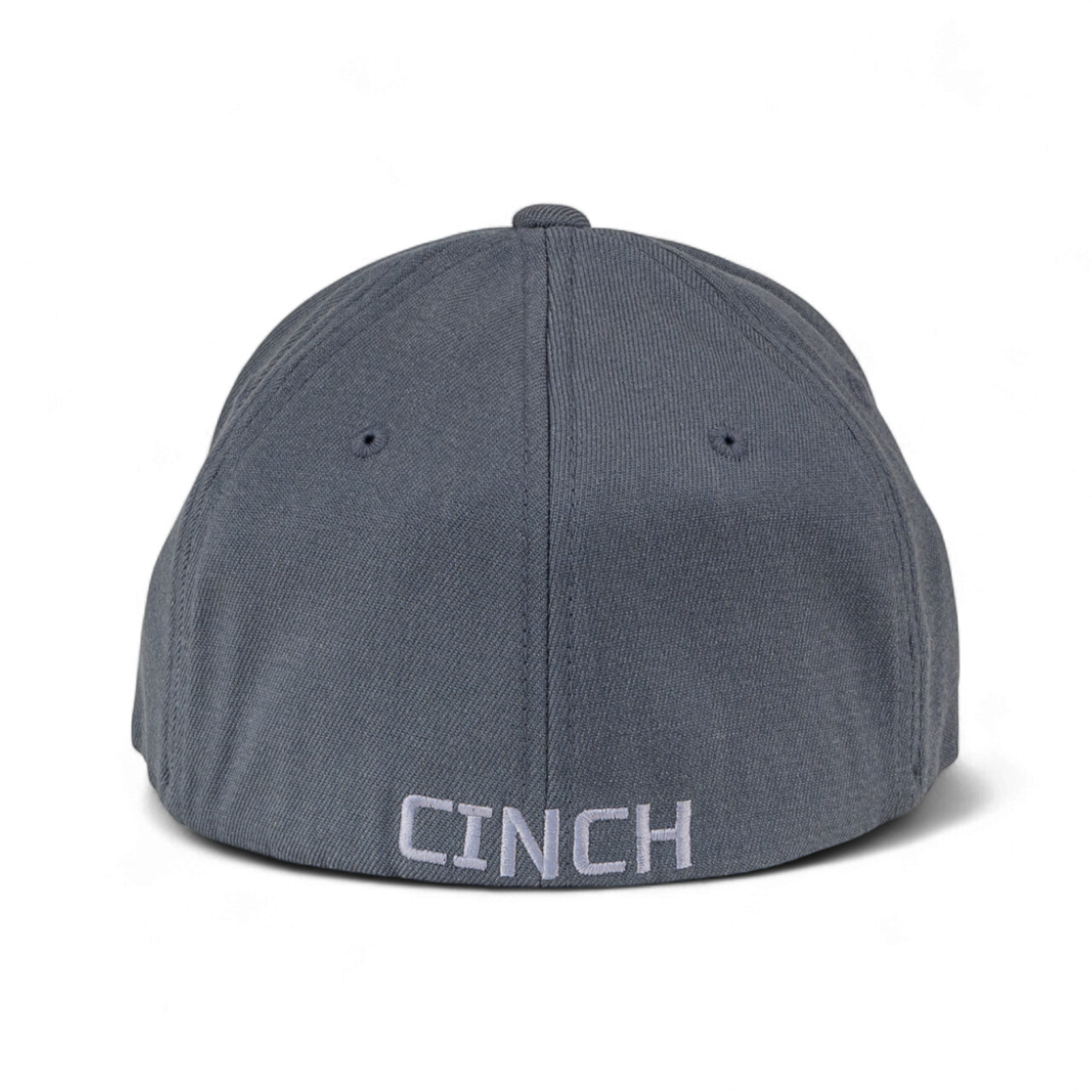 Gray cap with 'CINCH' branding on a white background