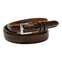 Rod Patrick Belt 1.25 Taper - Chocolate Brown Cayuse