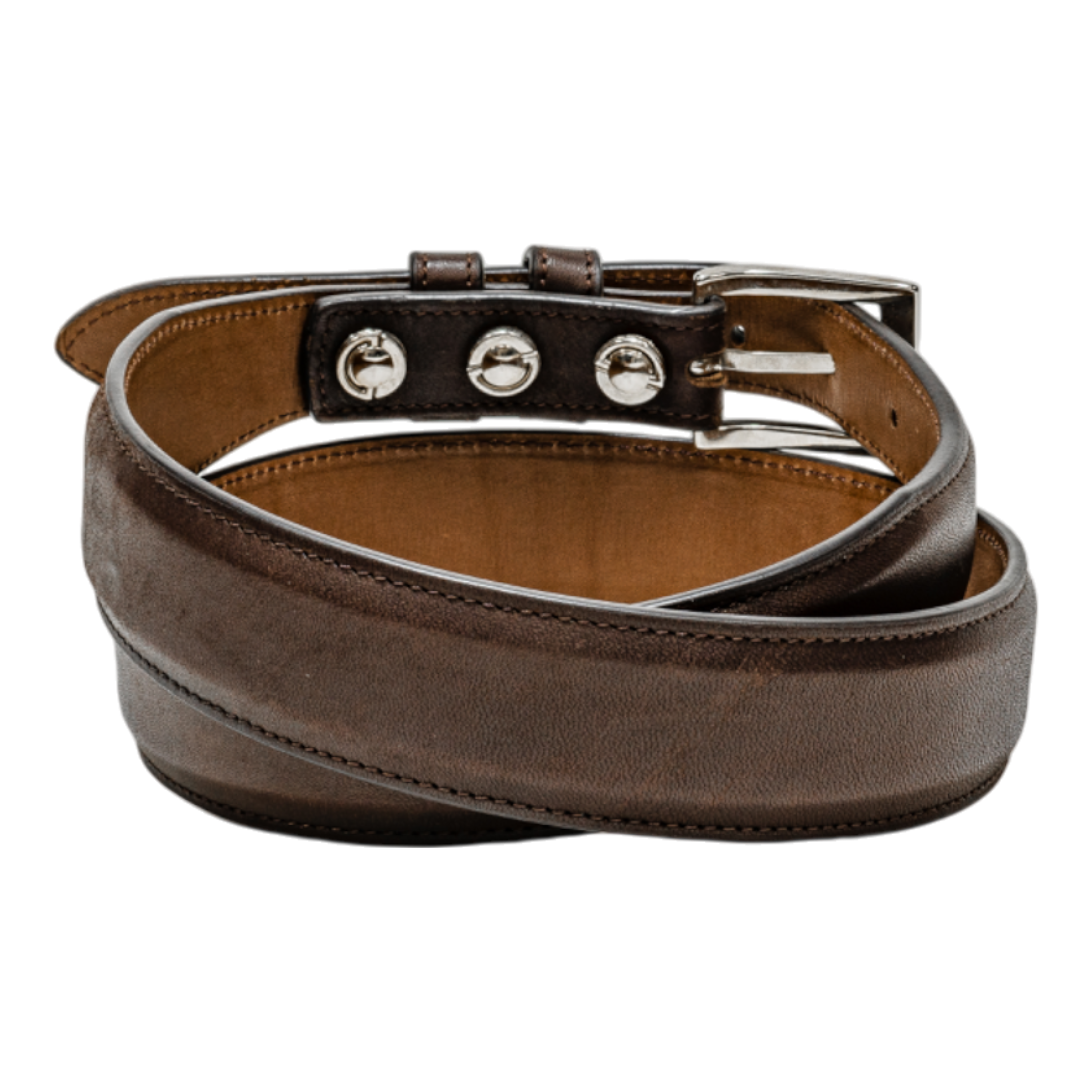 Rod Patrick Belt 1.25 Taper - Chocolate Brown Cayuse