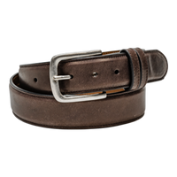 Rod Patrick Belt 1.5 Straight - Brown Cayuse