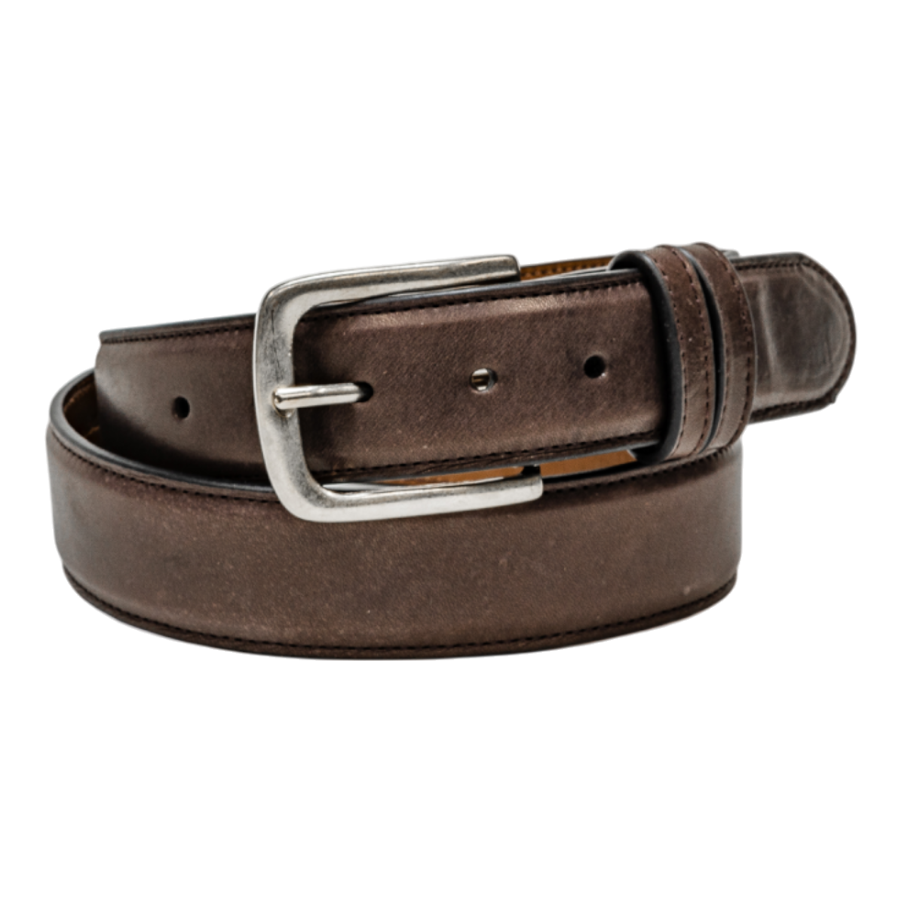Rod Patrick Belt 1.5 Straight - Brown Cayuse