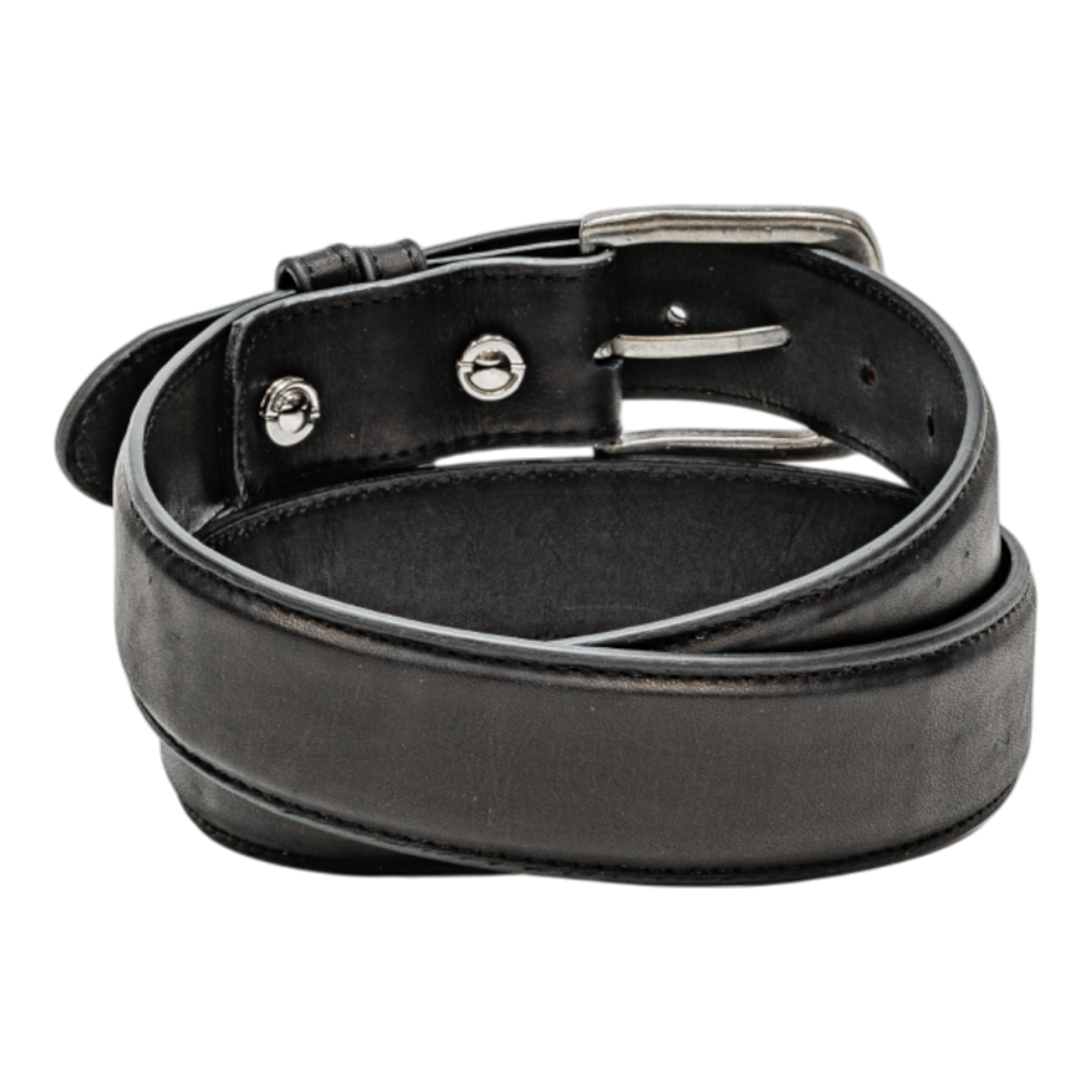 Rod Patrick Belt 1.5 Straight - Black Cayuse