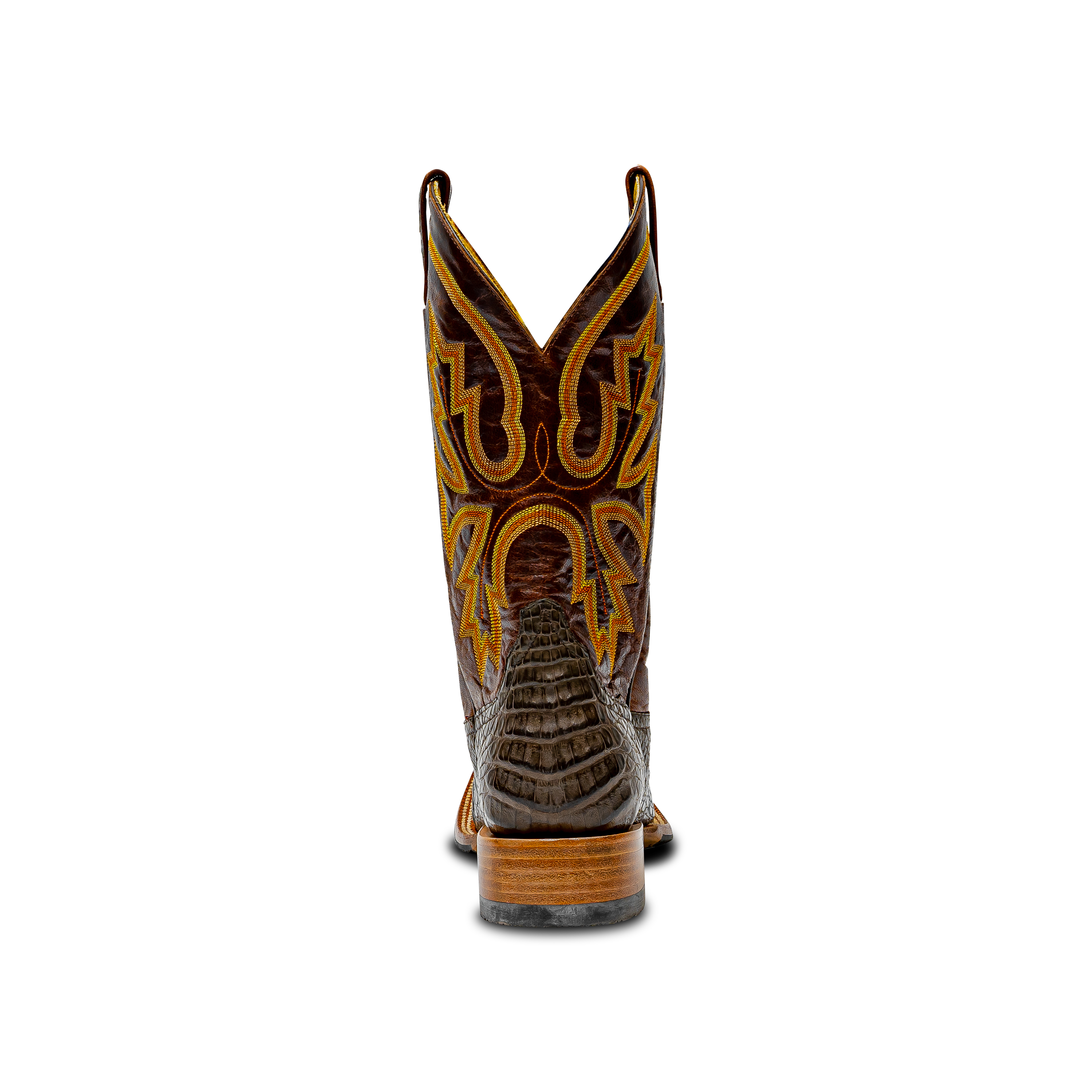 Rod Patrick CHOCOLATE CAIMAN BELLY (D)