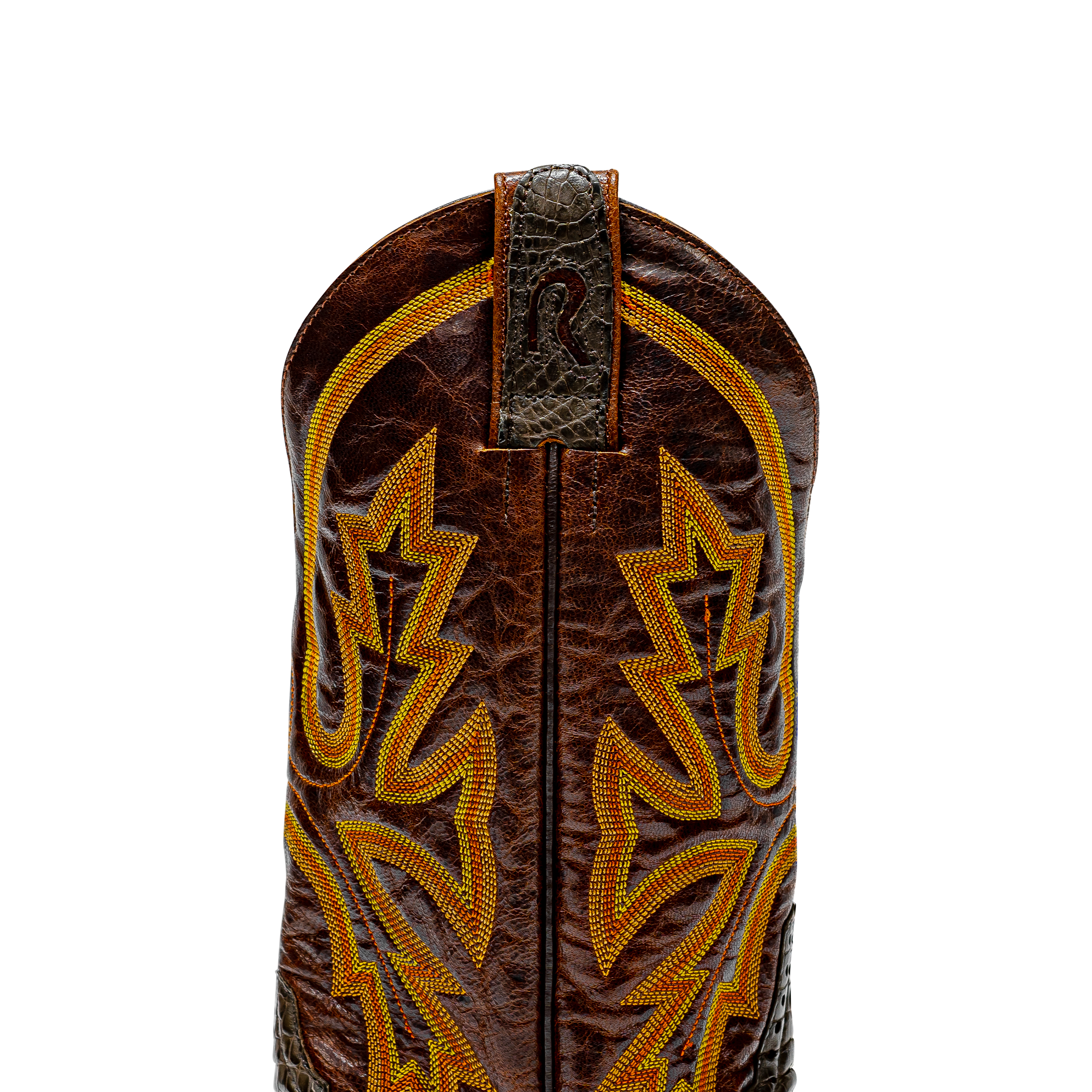 Rod Patrick CHOCOLATE CAIMAN BELLY (D)