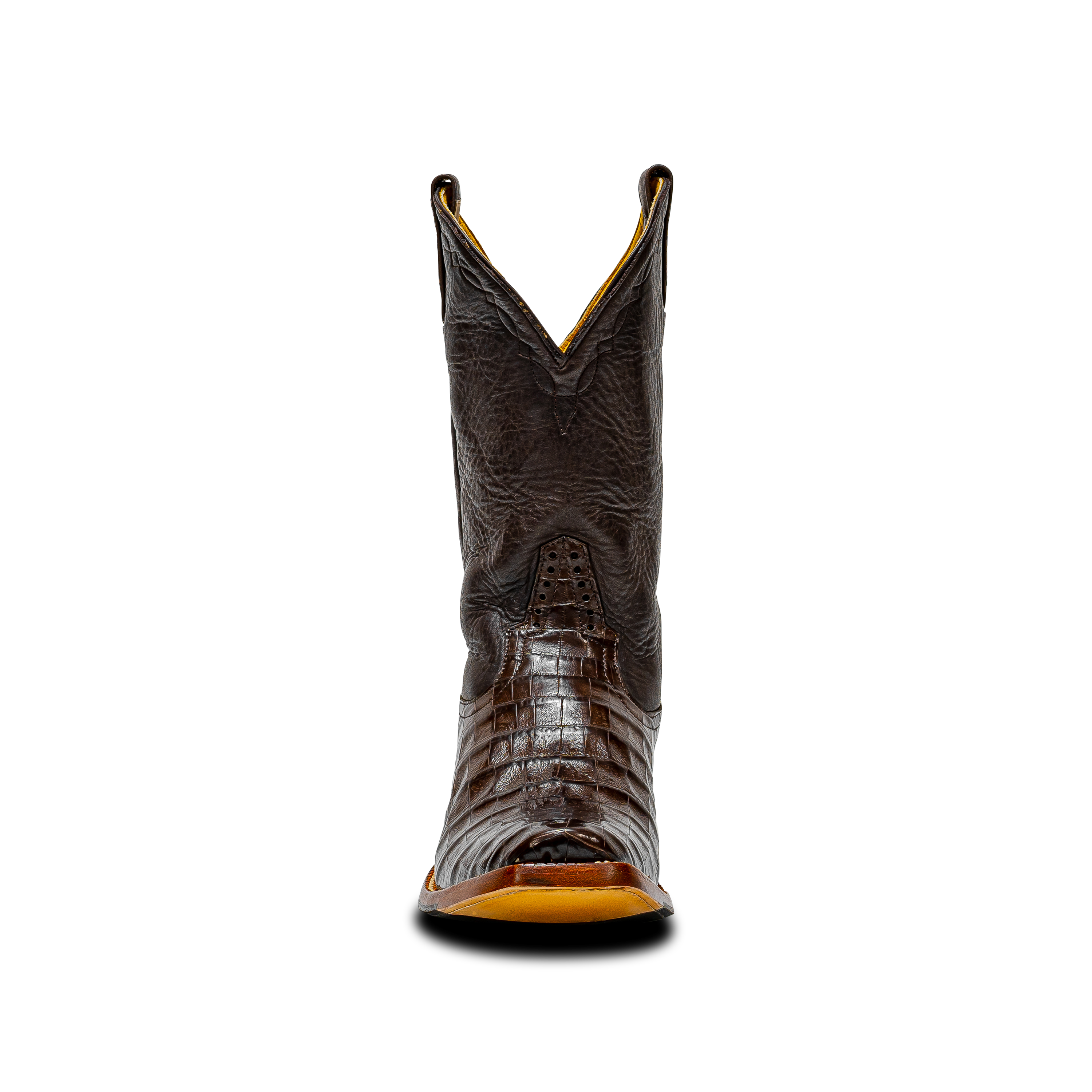 Rod Patrick CHOCOLATE CAIMAN BELLY (D)