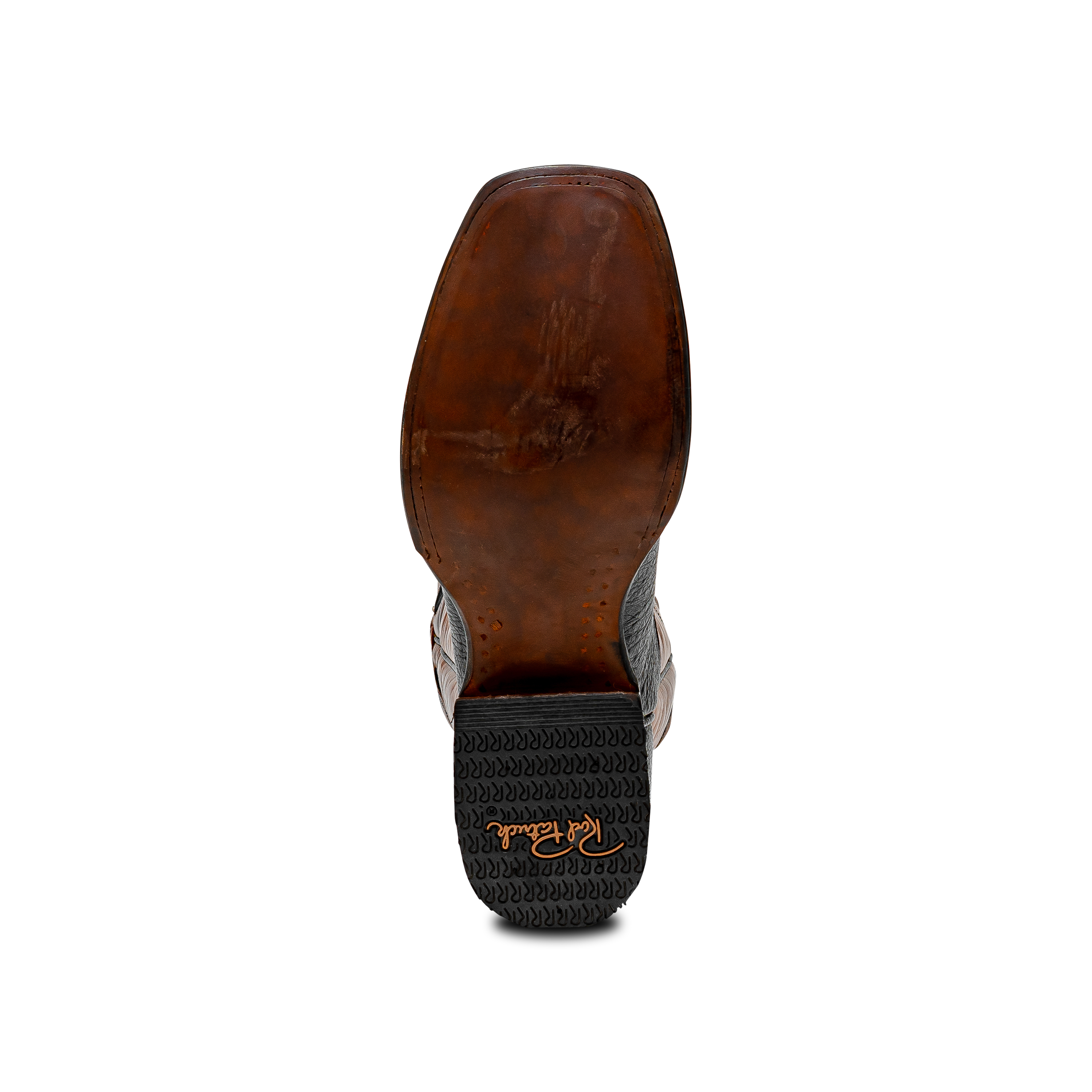 ROD PATRICK BLACK SMOOTH OSTRICH (B)
