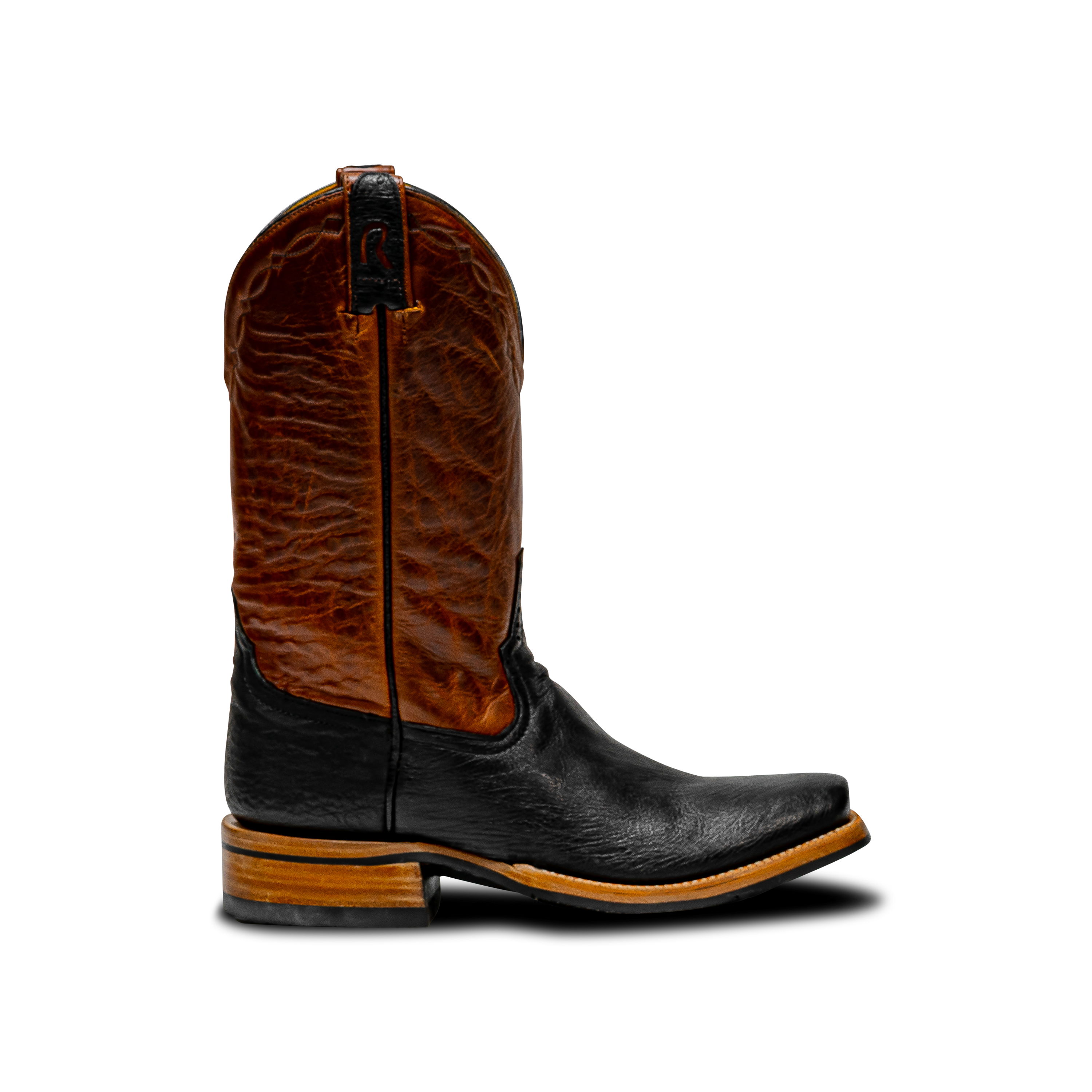 Rod Patrick BLACK SMOOTH OSTRICH (D)