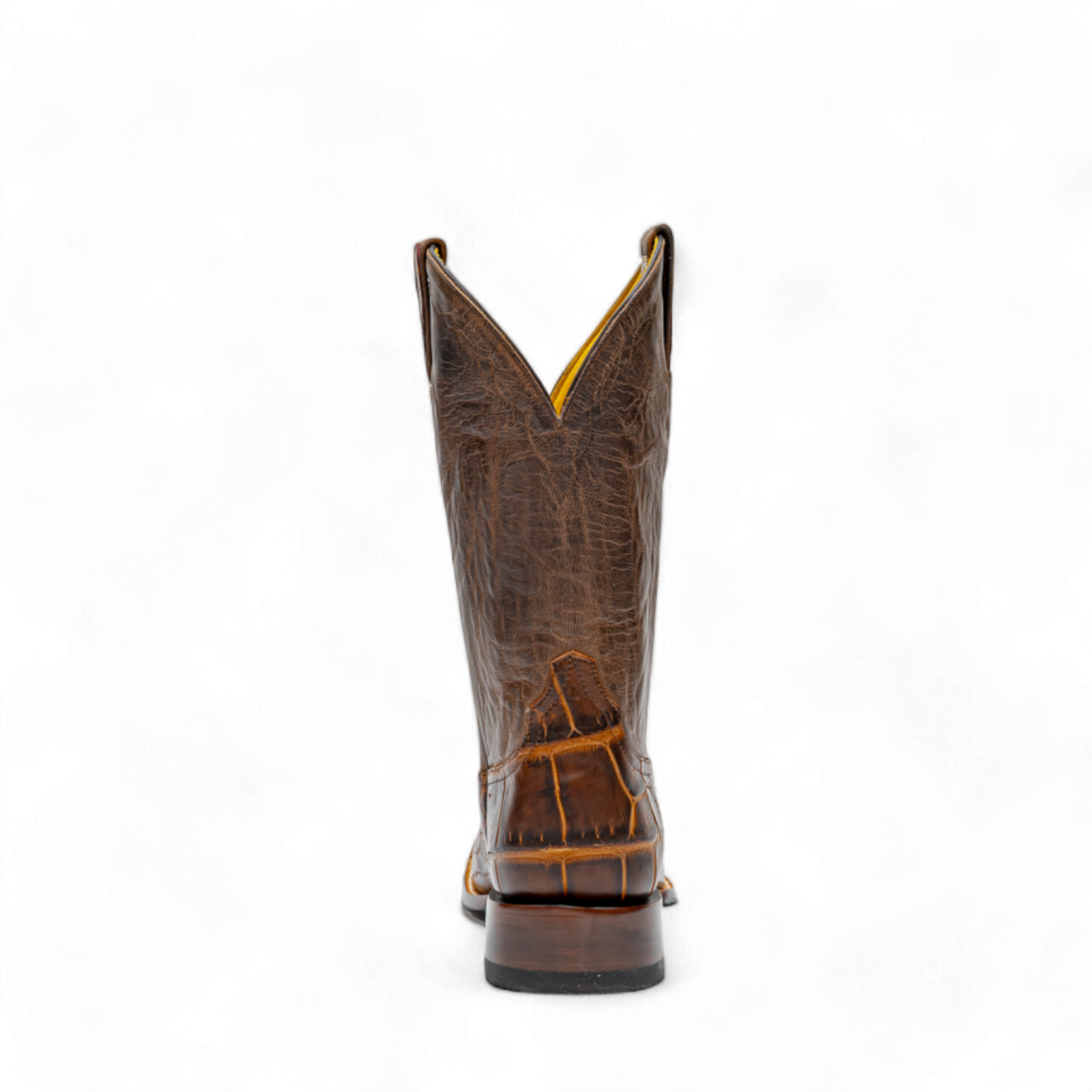 ROD PATRICK BOURBON SEMI MATTE WILD AMERICAN ALLIGATOR (D)