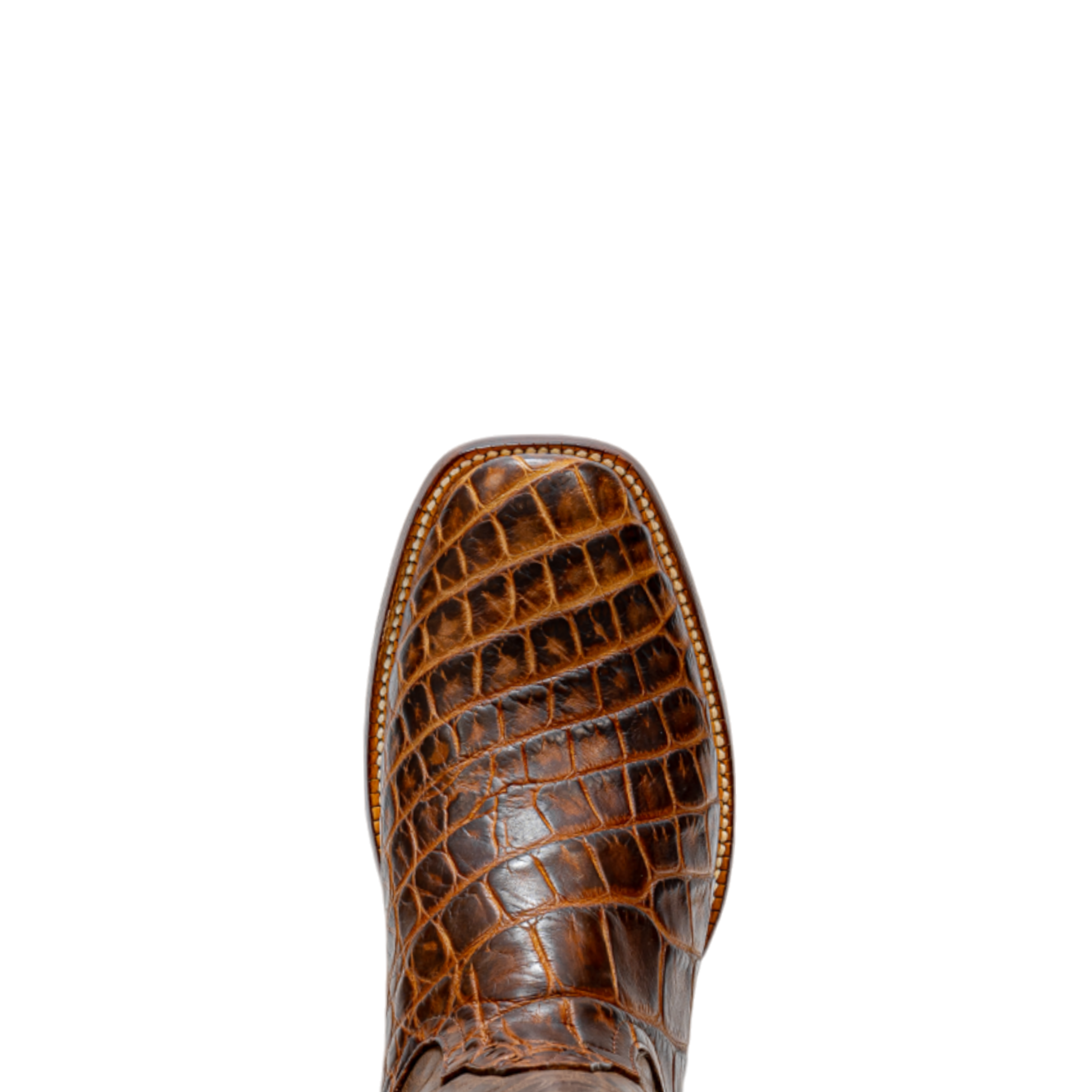 ROD PATRICK BOURBON SEMI MATTE WILD AMERICAN ALLIGATOR (D)