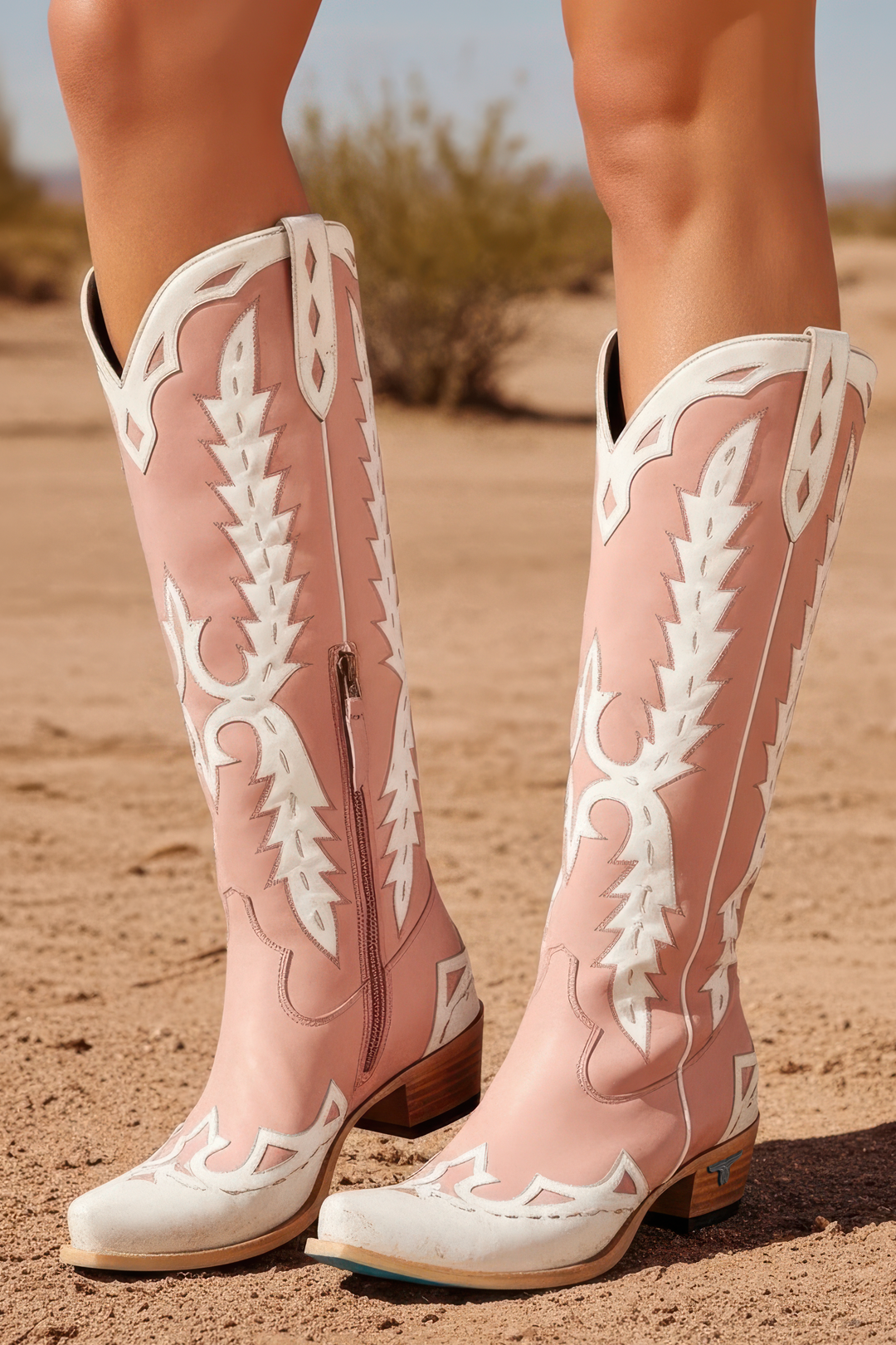 Go West X Lane Chase the Wind Knee High - Blush ** Final Sale **