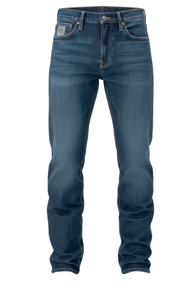 CINCH MEN'S SILVER LABEL SLIM FIT JEANS - DARK