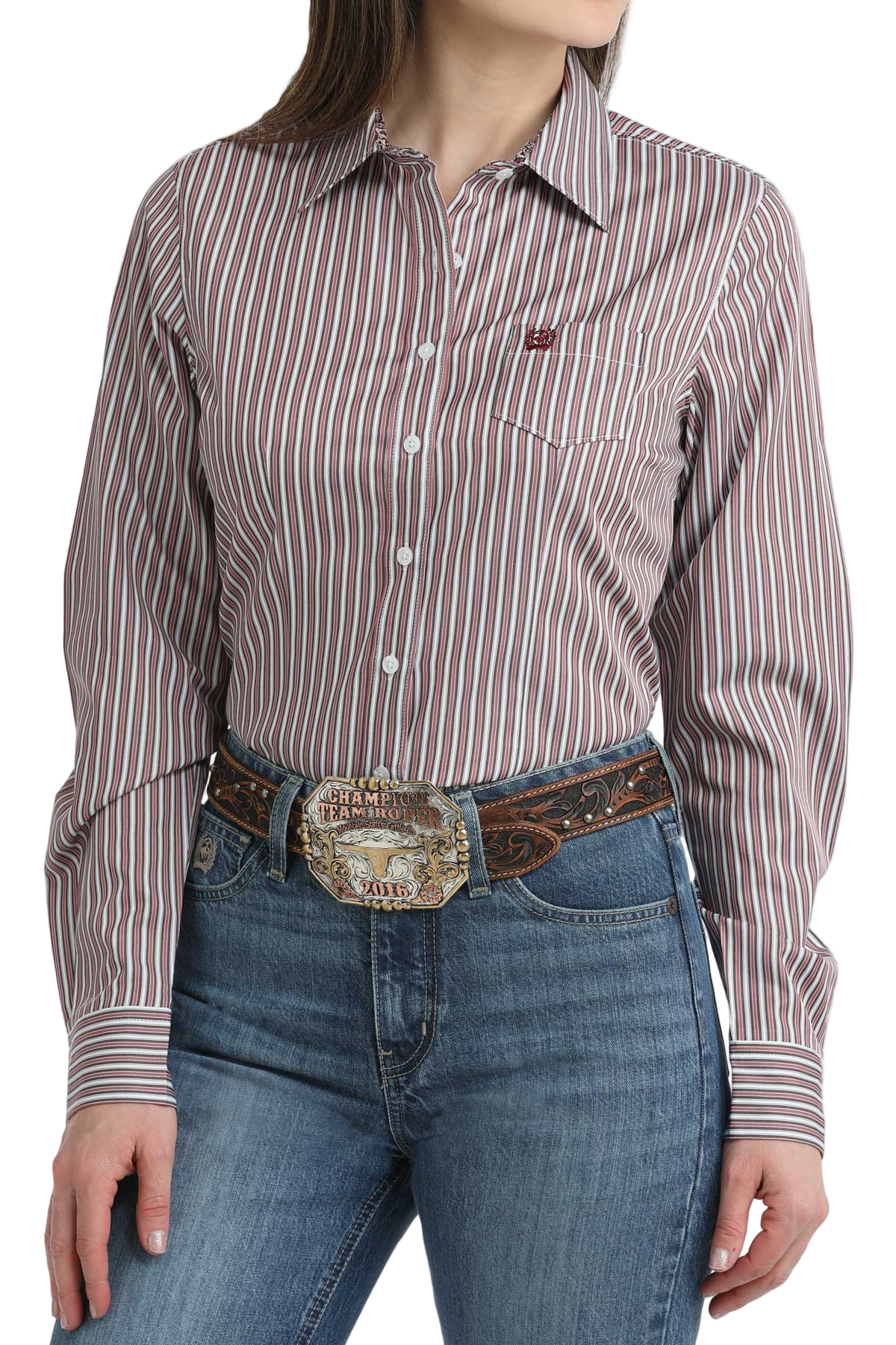 CINCH WOMENS STRIPE SHIRT - MULTI