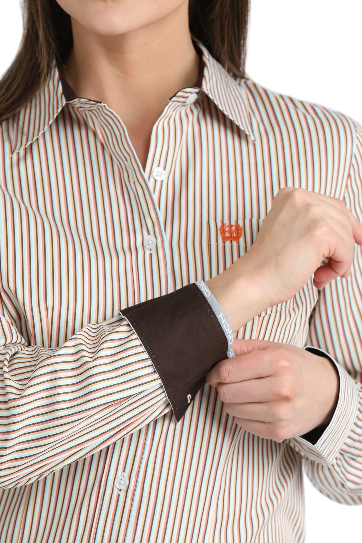 CINCH WOMENS STRIPE SHIRT - MULTI