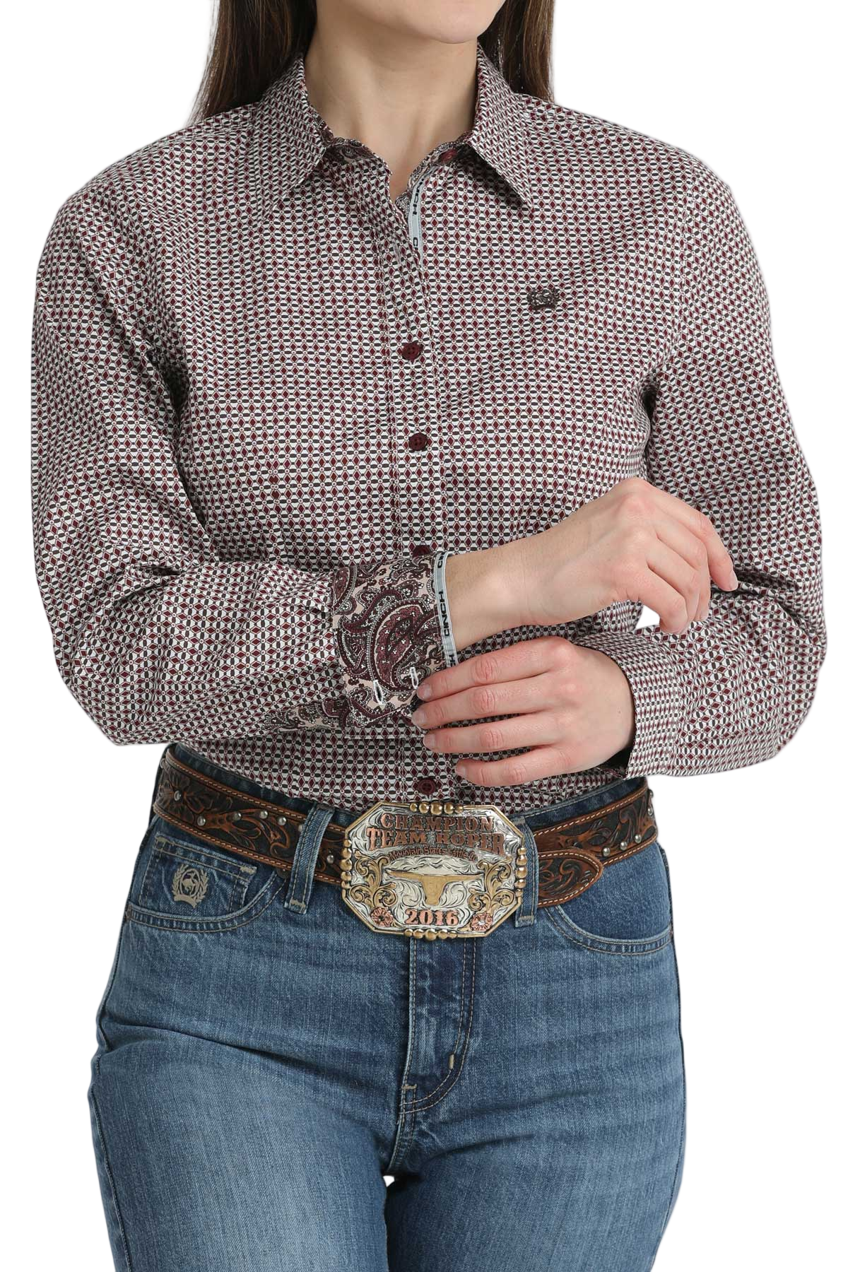 CINCH WOMENS PRINT SHIRT - MULTI