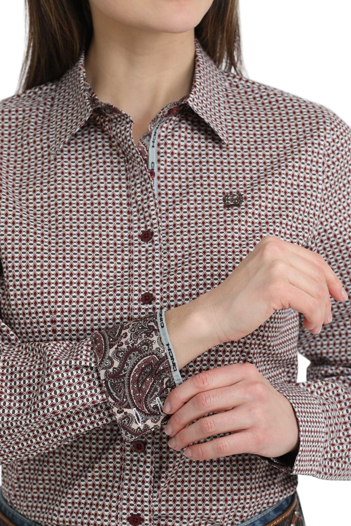 CINCH WOMENS PRINT SHIRT - MULTI