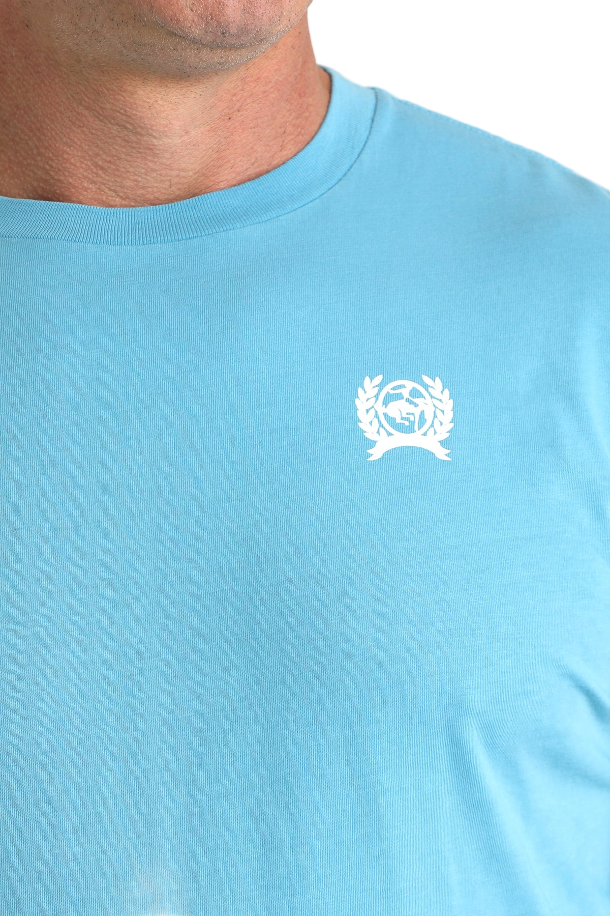 CINCH MEN'S LONG SLEEVE T-SHIRT - BLUE**FINAL SALE**