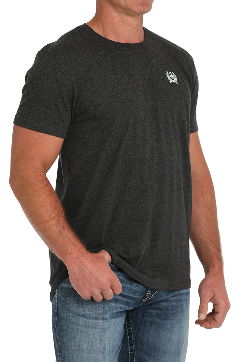 CINCH MEN'S GRAPHIC T-SHIRT - BLACK