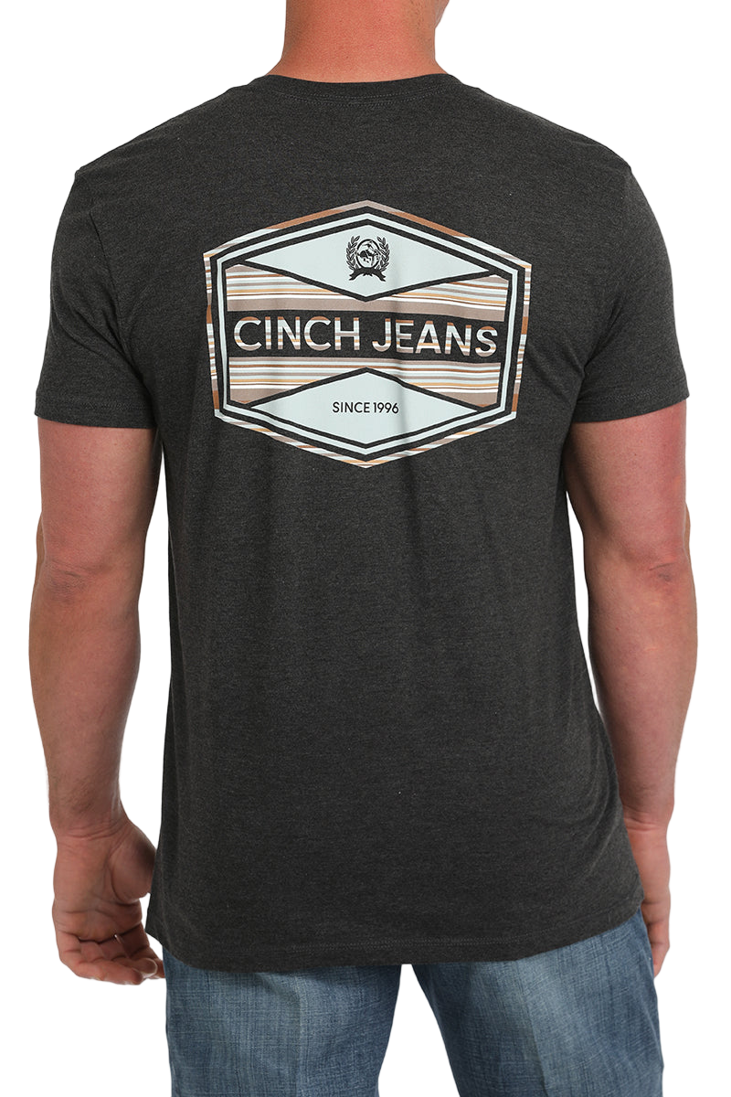 CINCH MEN'S GRAPHIC T-SHIRT - BLACK