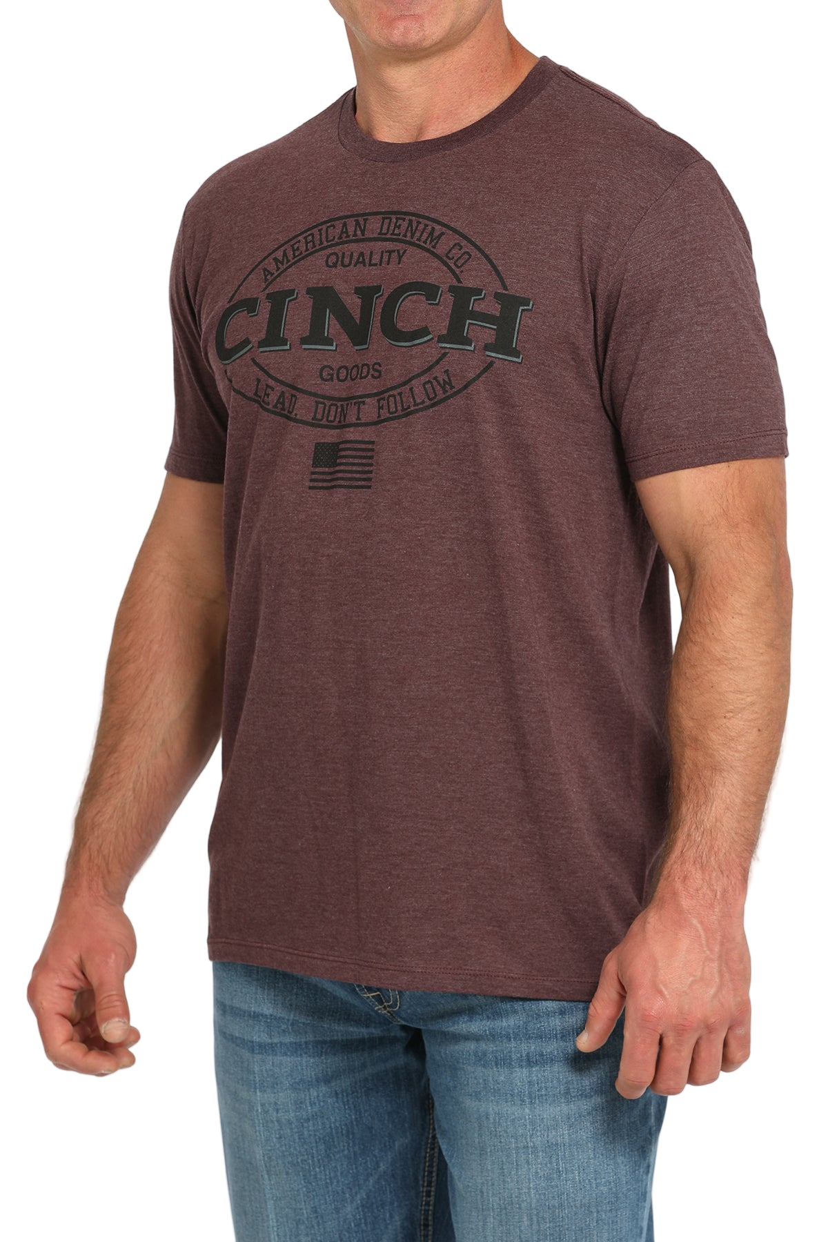 CINCH MEN'S GRAPHIC T-SHIRT - PURPLE**FINAL SALE**