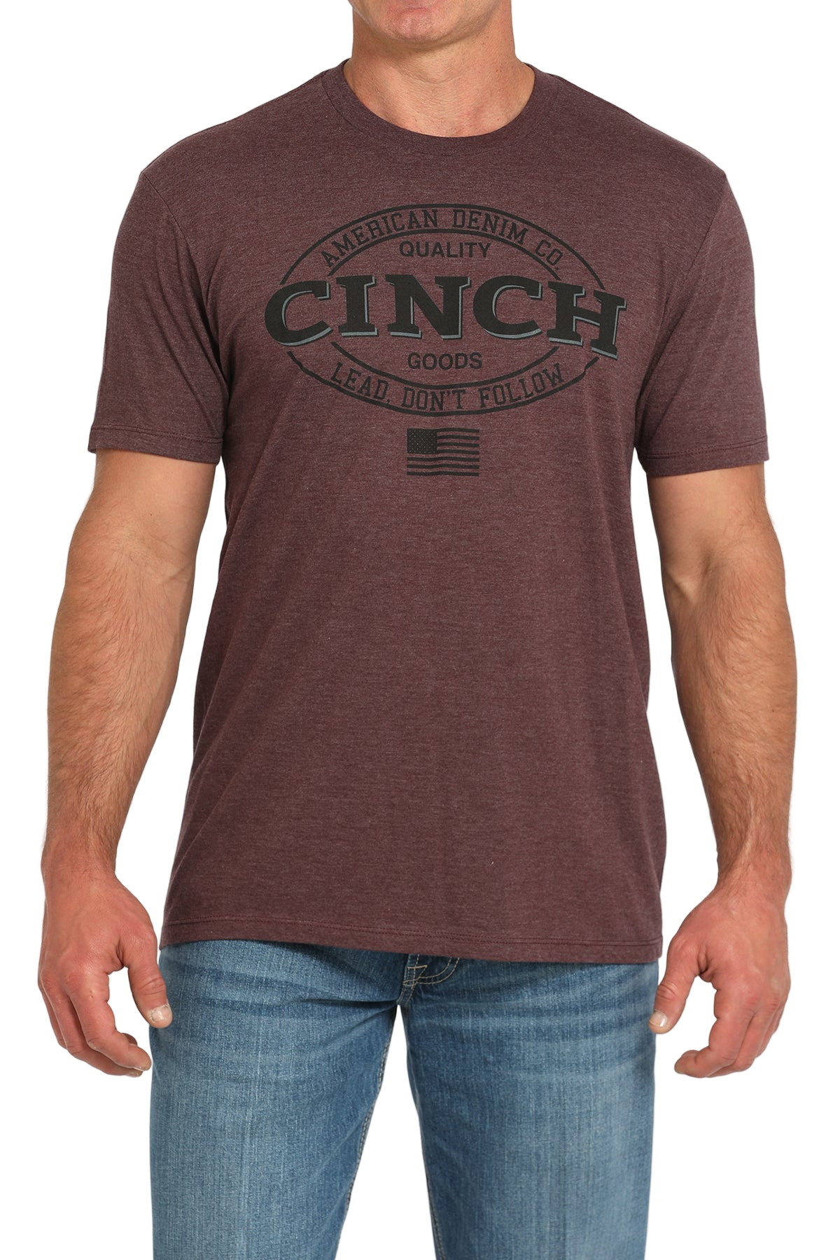 CINCH MEN'S GRAPHIC T-SHIRT - PURPLE**FINAL SALE**