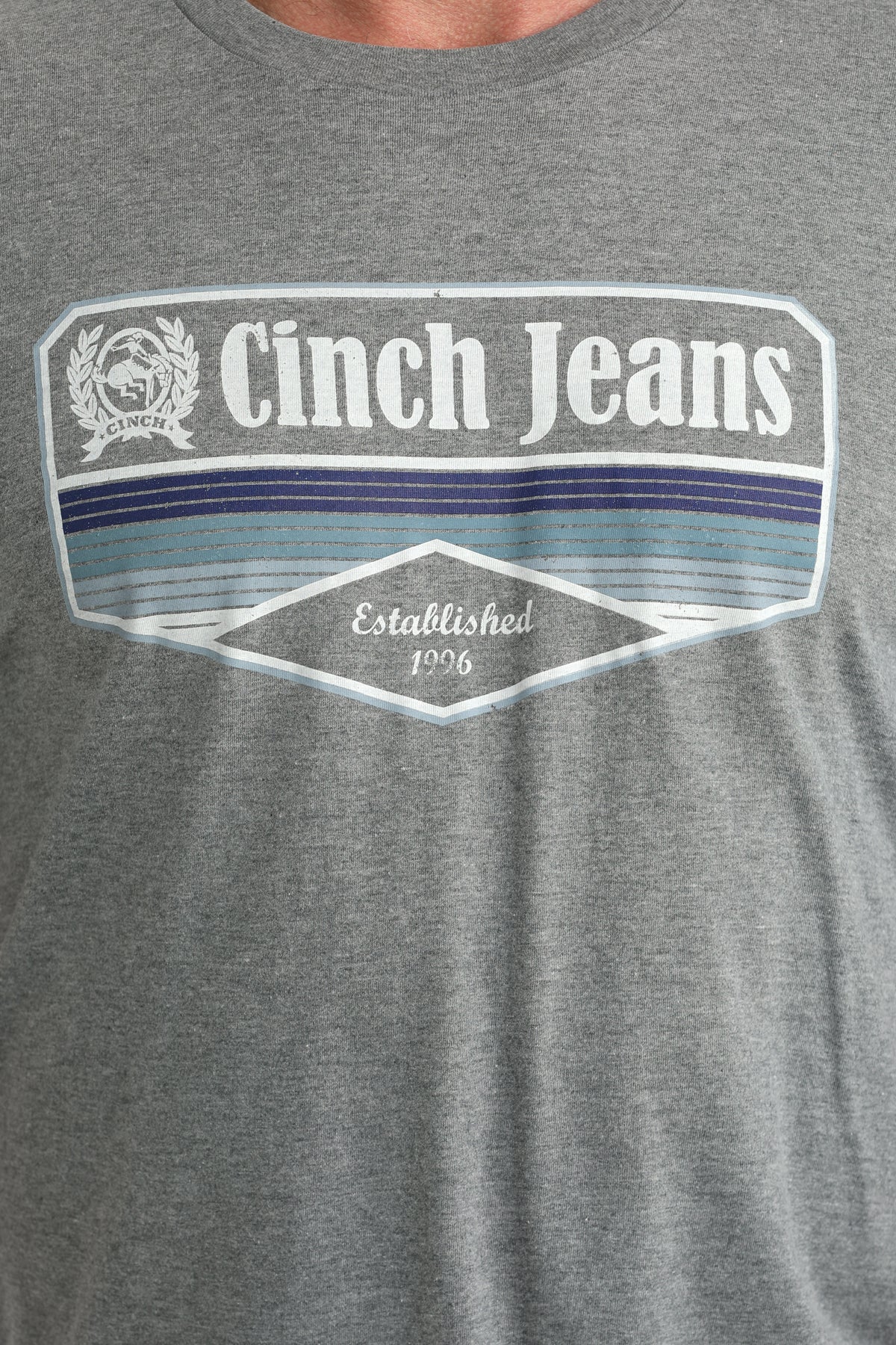 CINCH MEN'S T-SHIRT - GRAY**FINAL SALE**