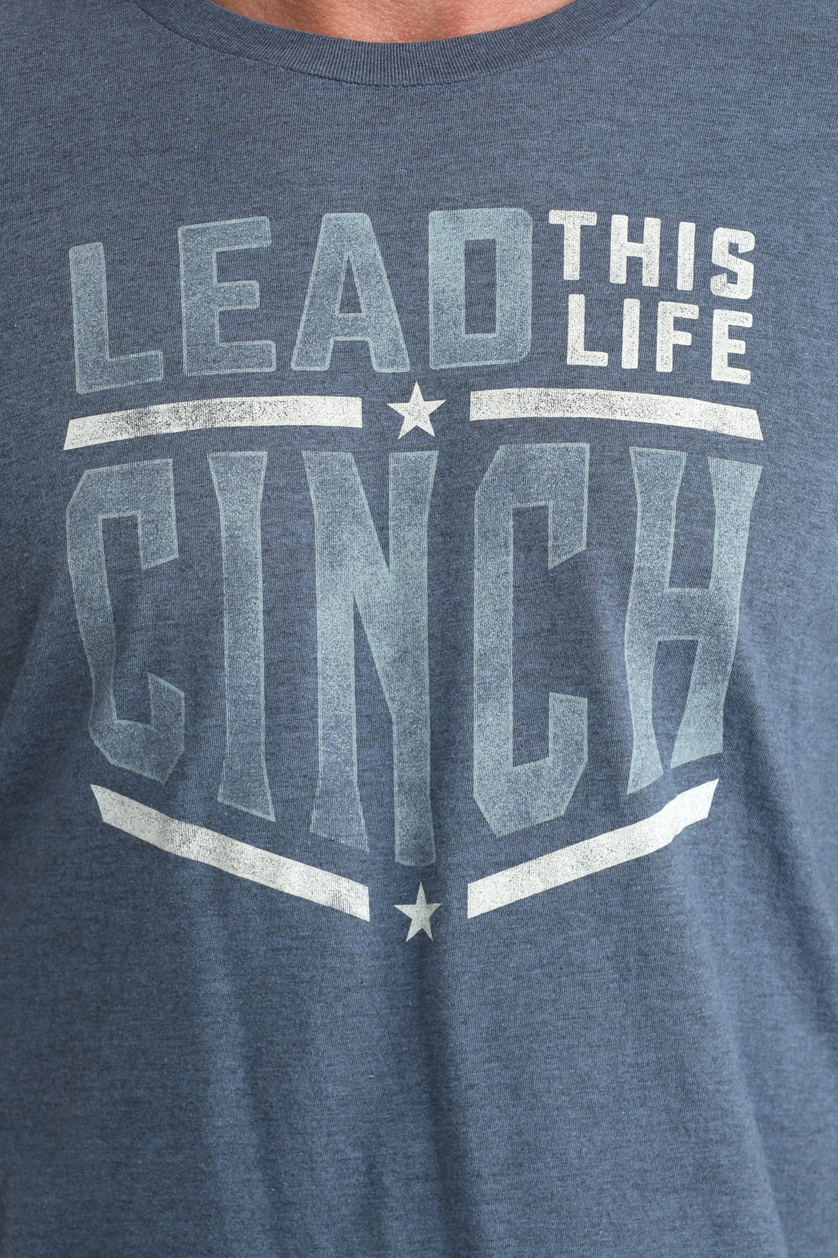 CINCH MEN'S T-SHIRT - BLUE**FINAL SALE**