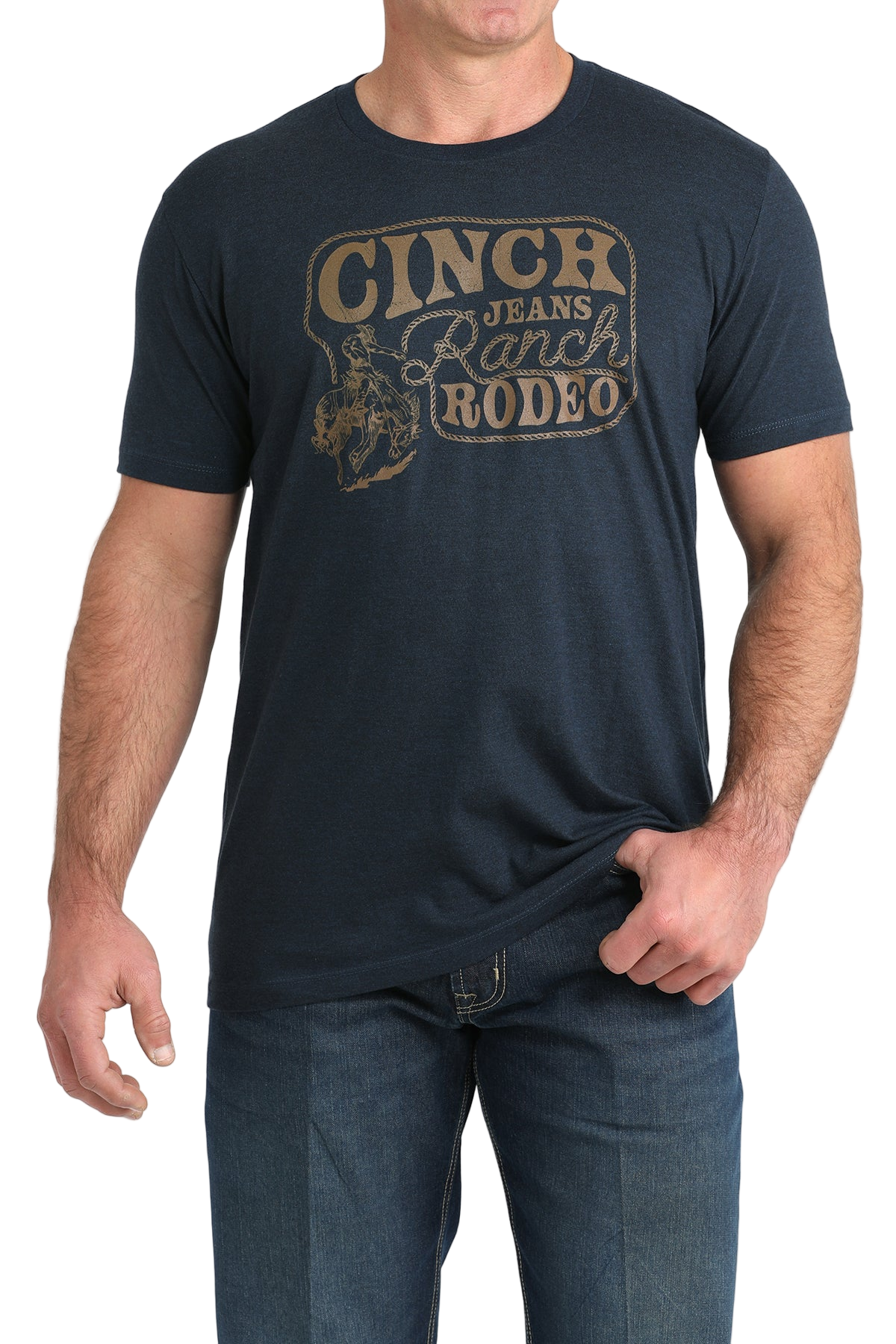 CINCH MEN'S T-SHIRT - BLUE**FINAL SALE**