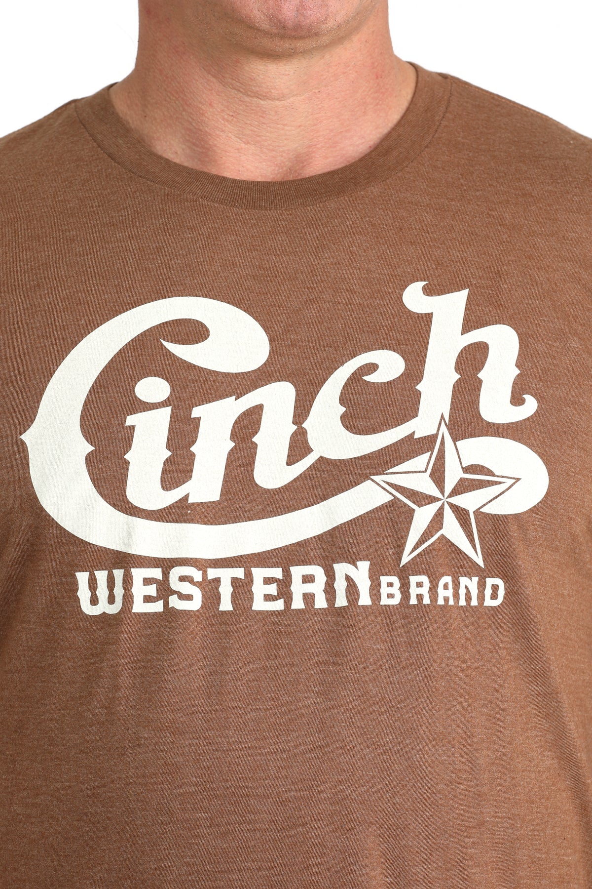 CINCH MEN'S T-SHIRT - BROWN