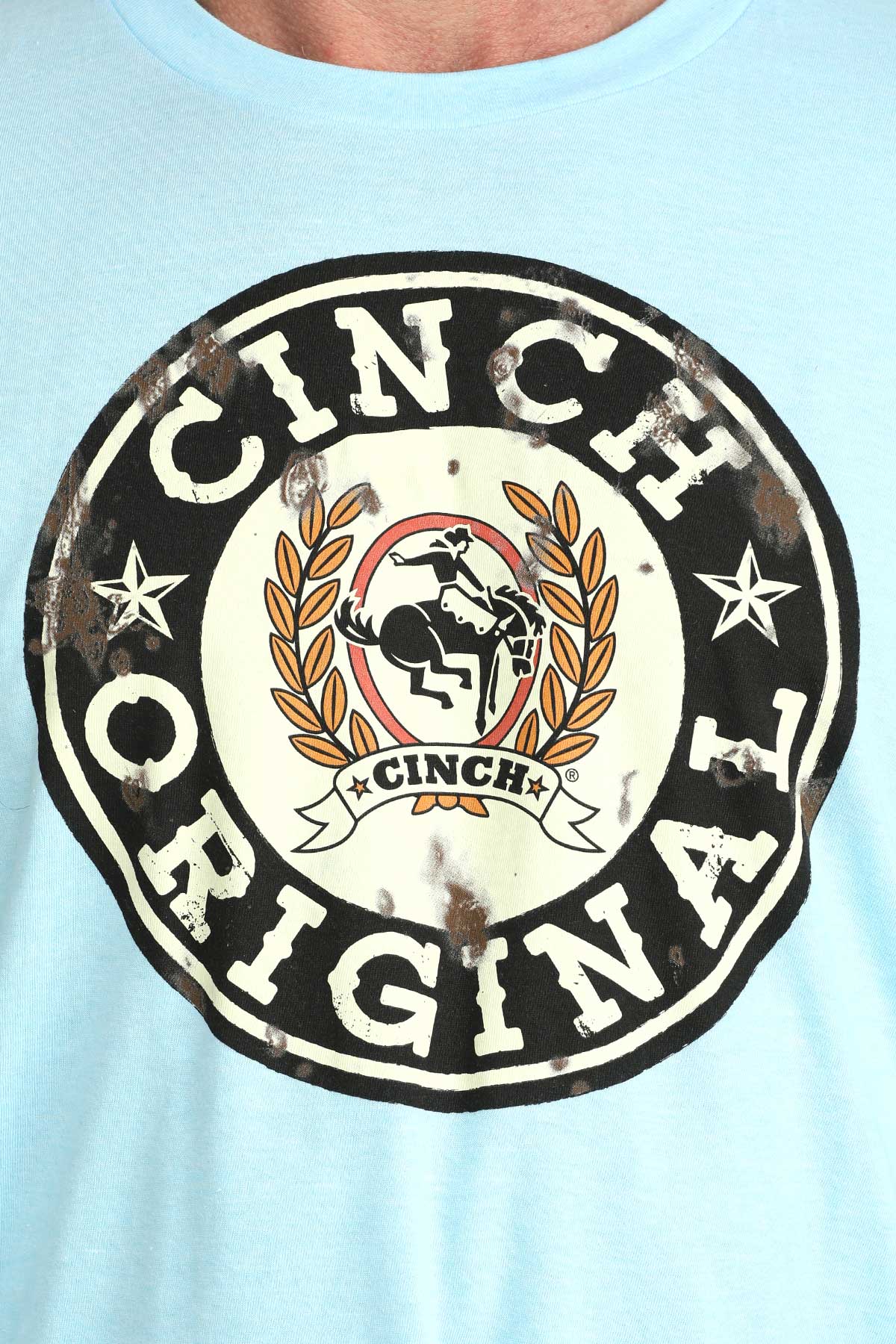 CINCH MEN'S T-SHIRT - BLUE
