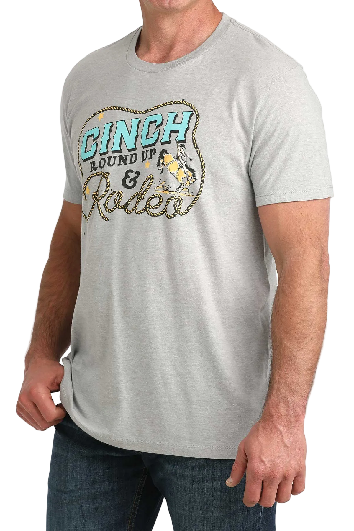 CINCH MEN'S T-SHIRT - GRAY