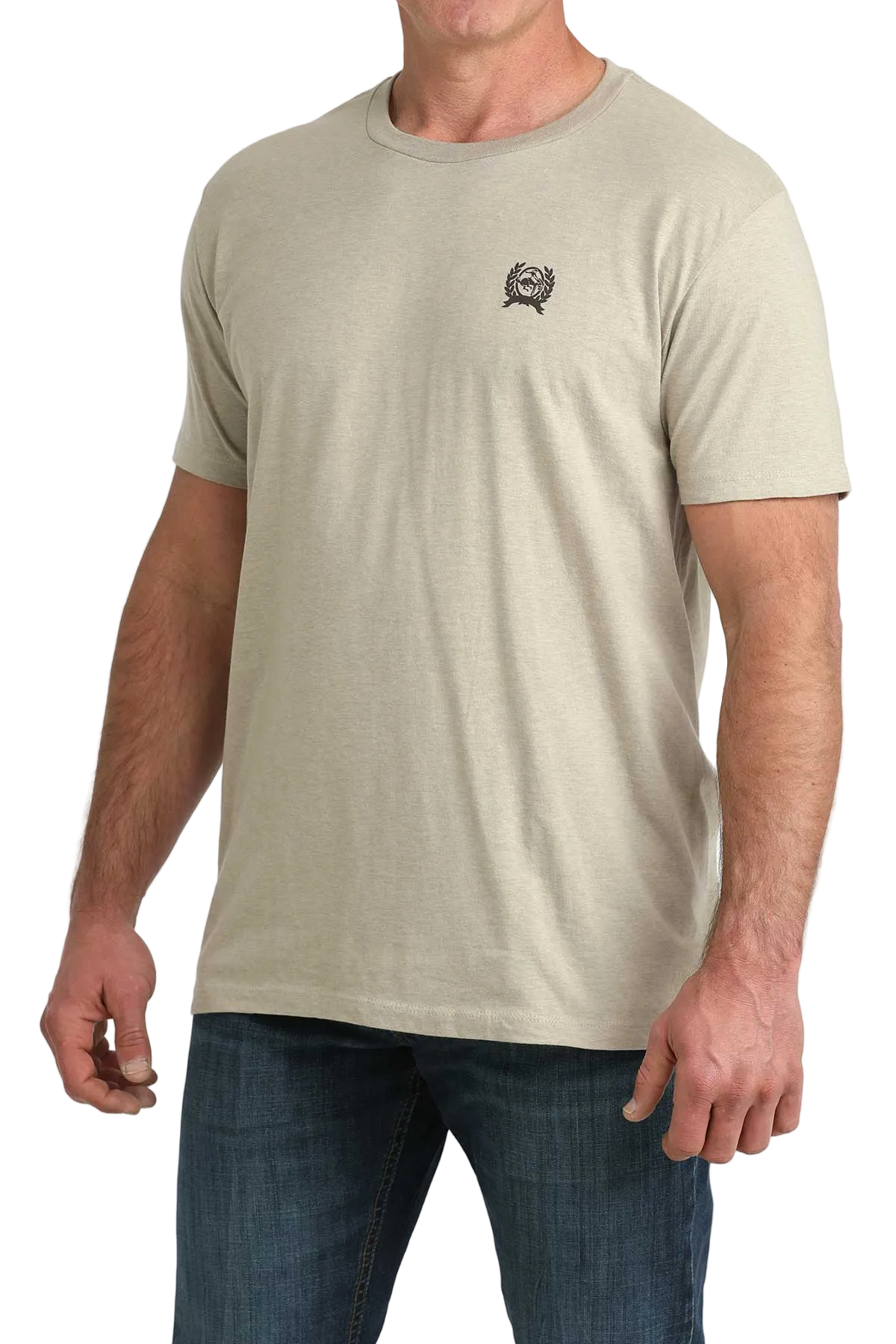 CINCH MEN'S T-SHIRT - KHAKI