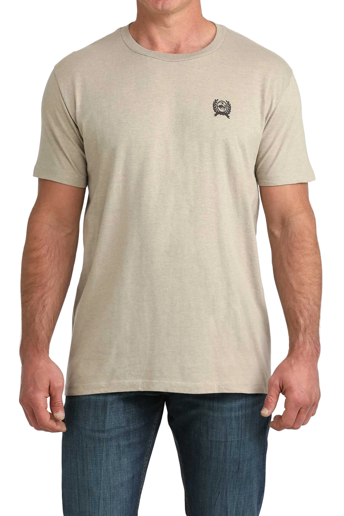 CINCH MEN'S T-SHIRT - KHAKI