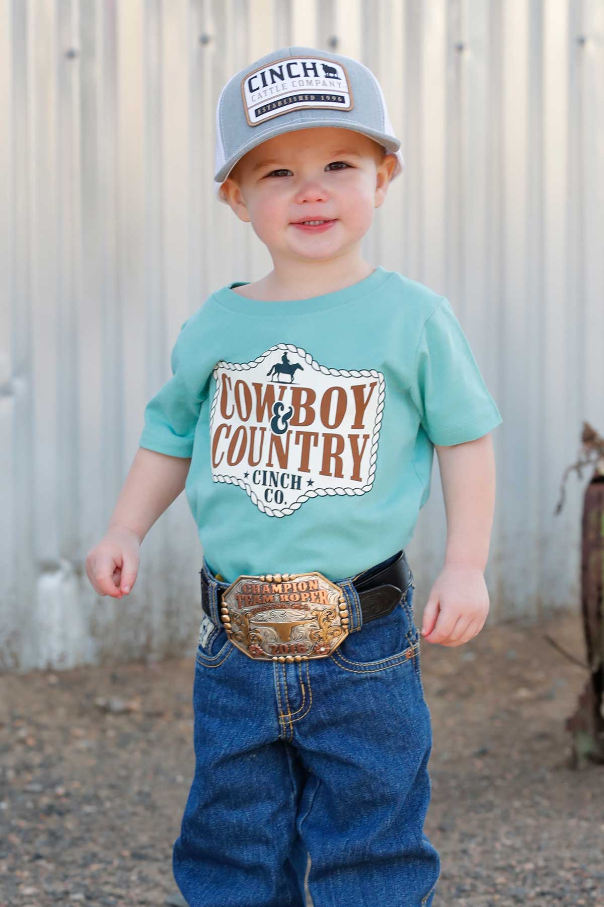CINCH BOYS TODDLER T-SHIRT - BLUE