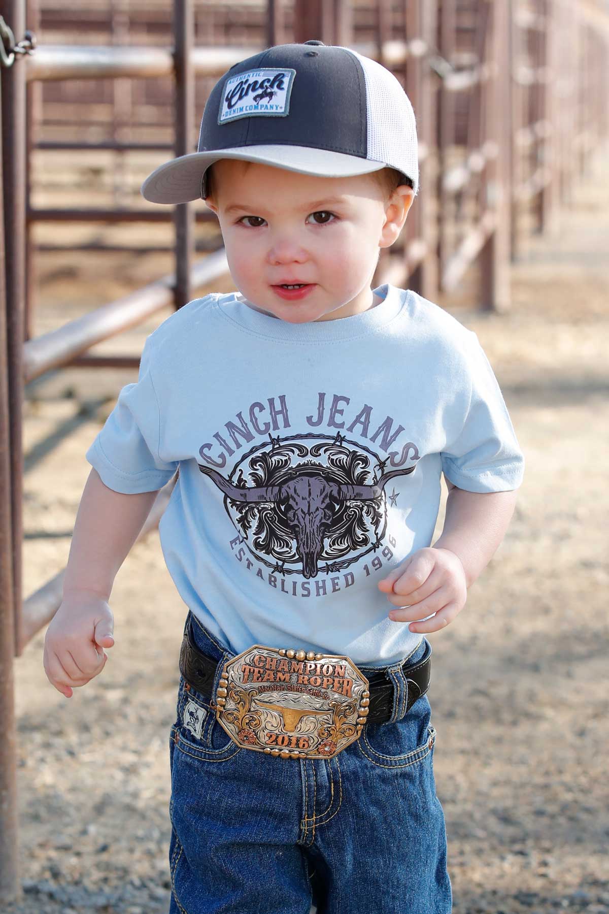 CINCH INFANT BOYS TEE - BLUE